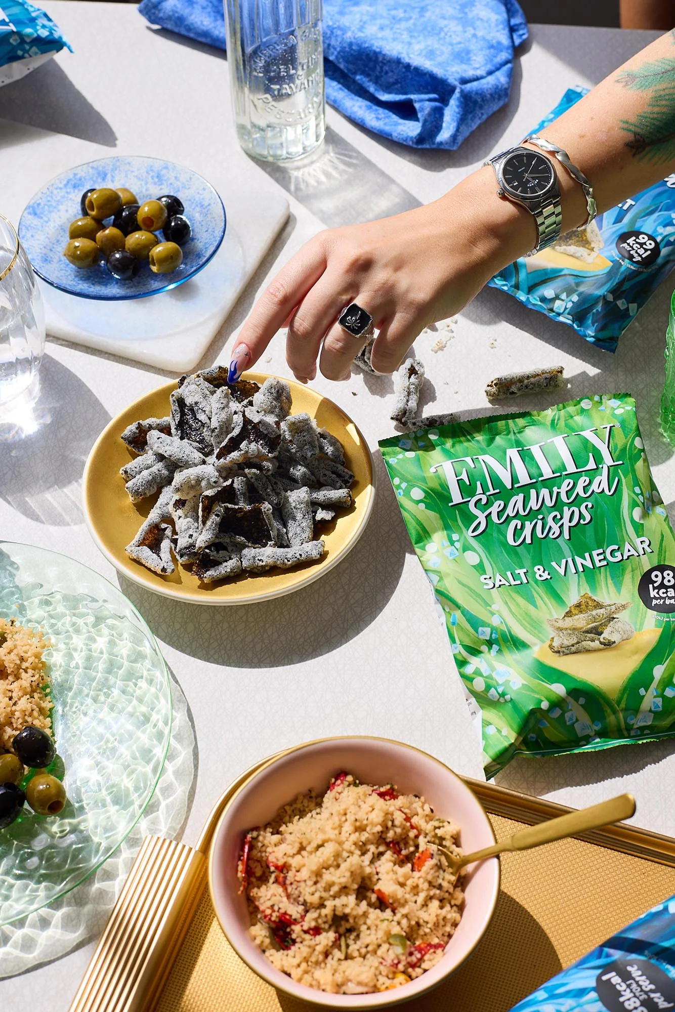 EMILY Seaweed Crisps - Salt & Vinegar 18g - Image 3
