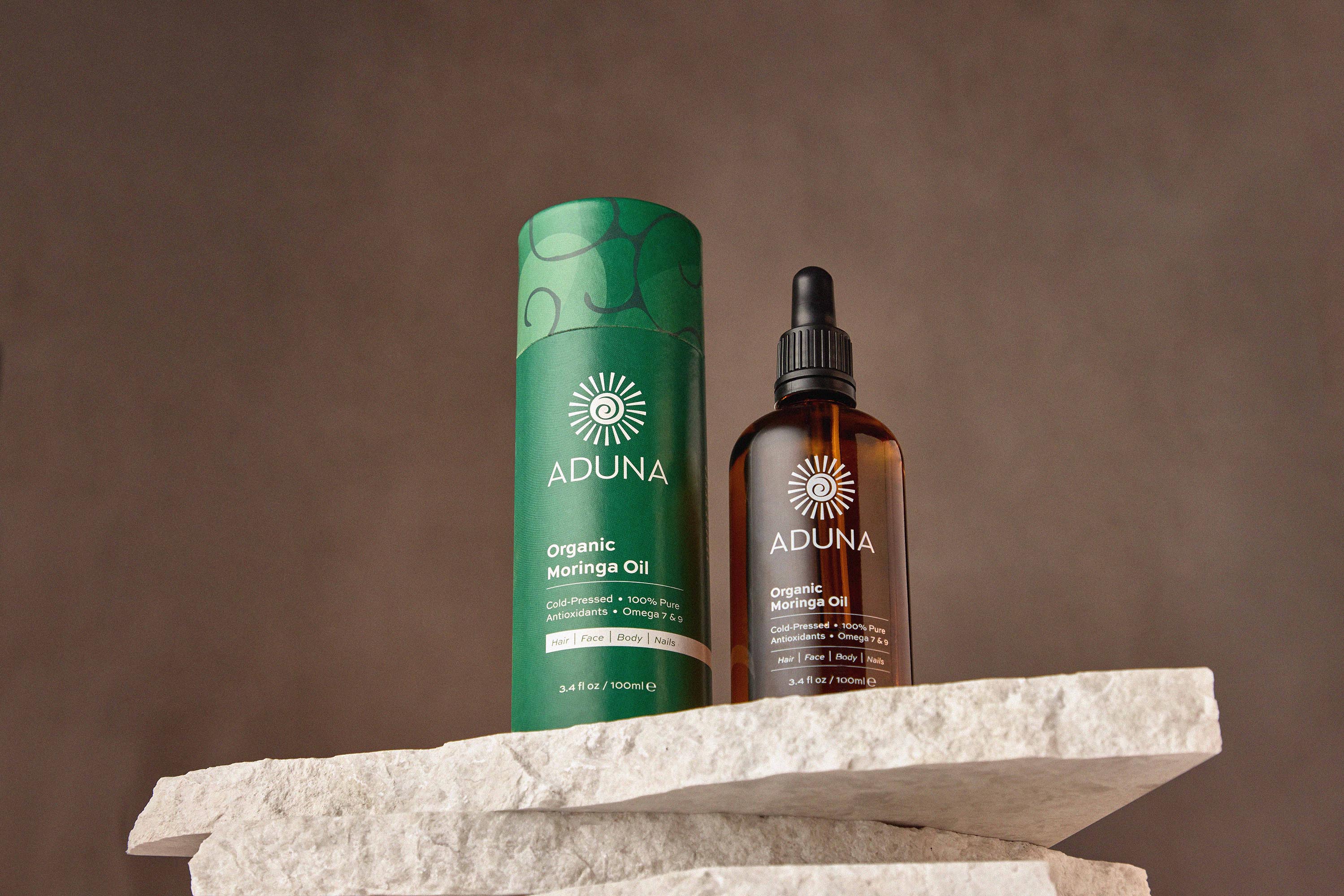 Aduna Moringa Organic Beauty Oil 100ml - Image 2