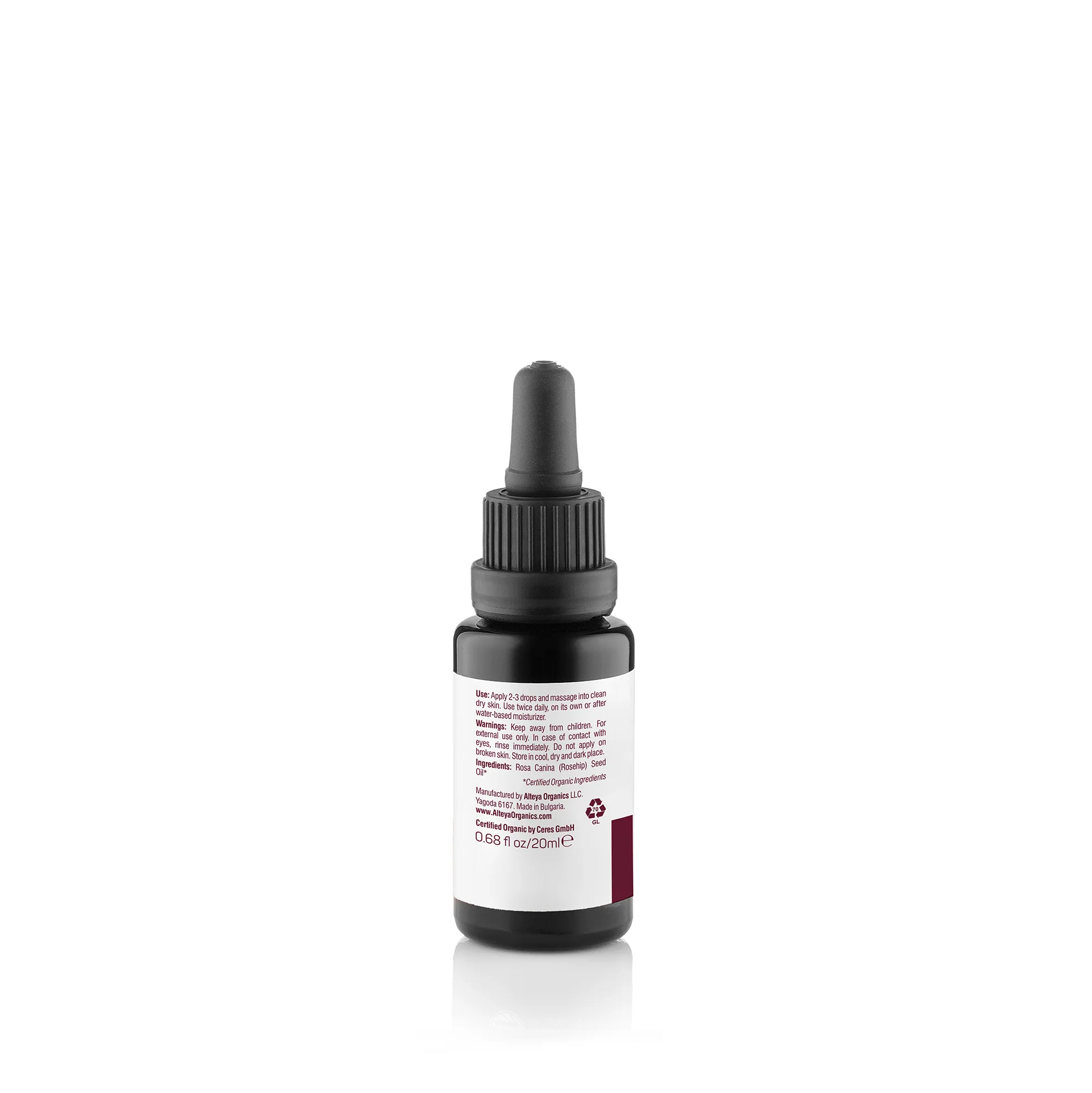 Alteya Organic Rosehip Seed Oil 20ml - Image 2
