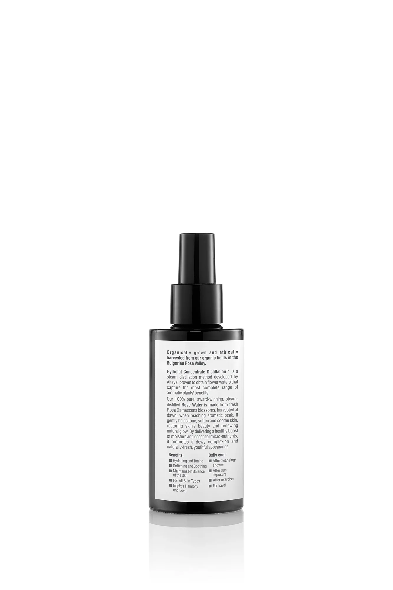 Alteya Organic Bulgarian Rose Water 100ml - Image 3