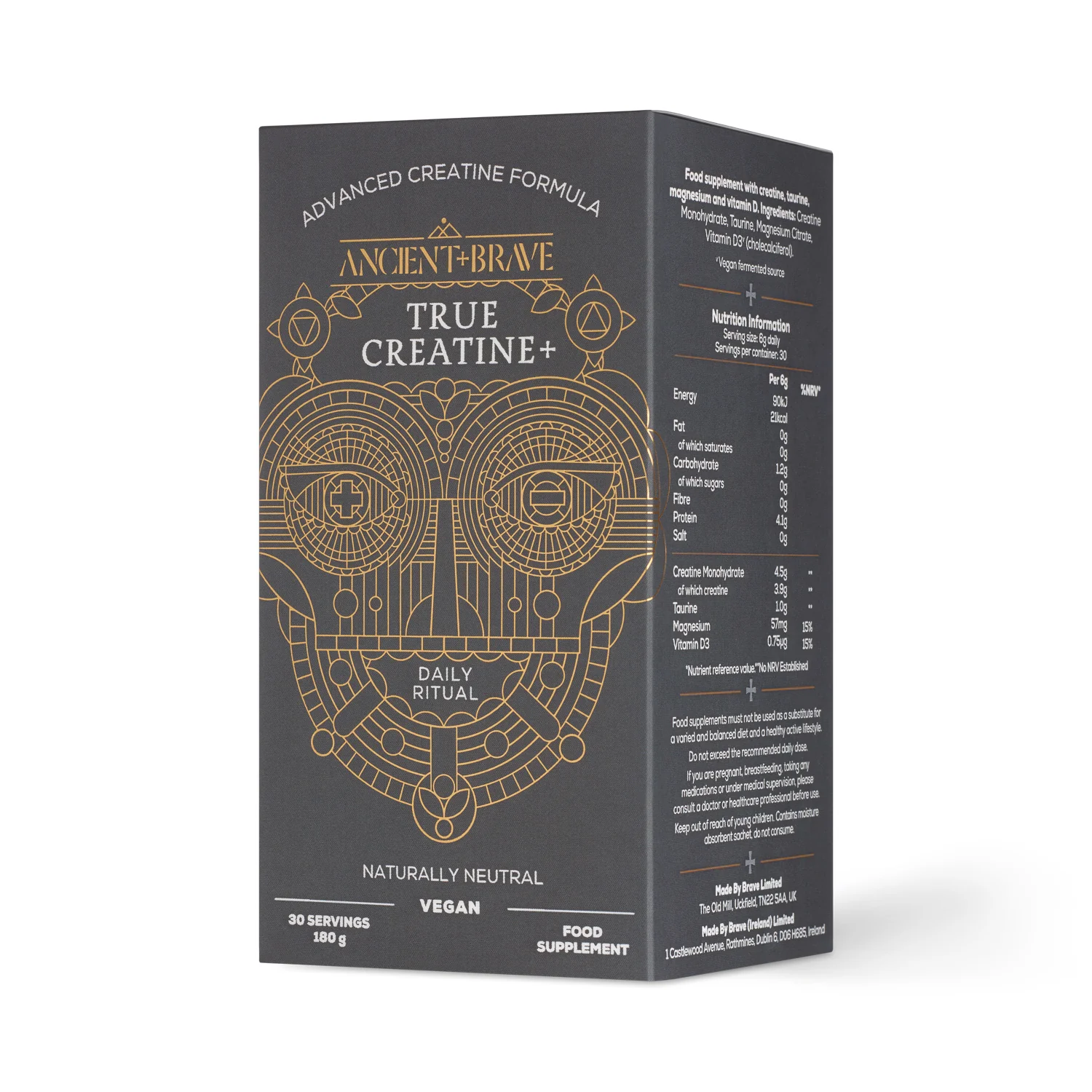 Ancient + Brave True Creatine+ 180g - Image 3