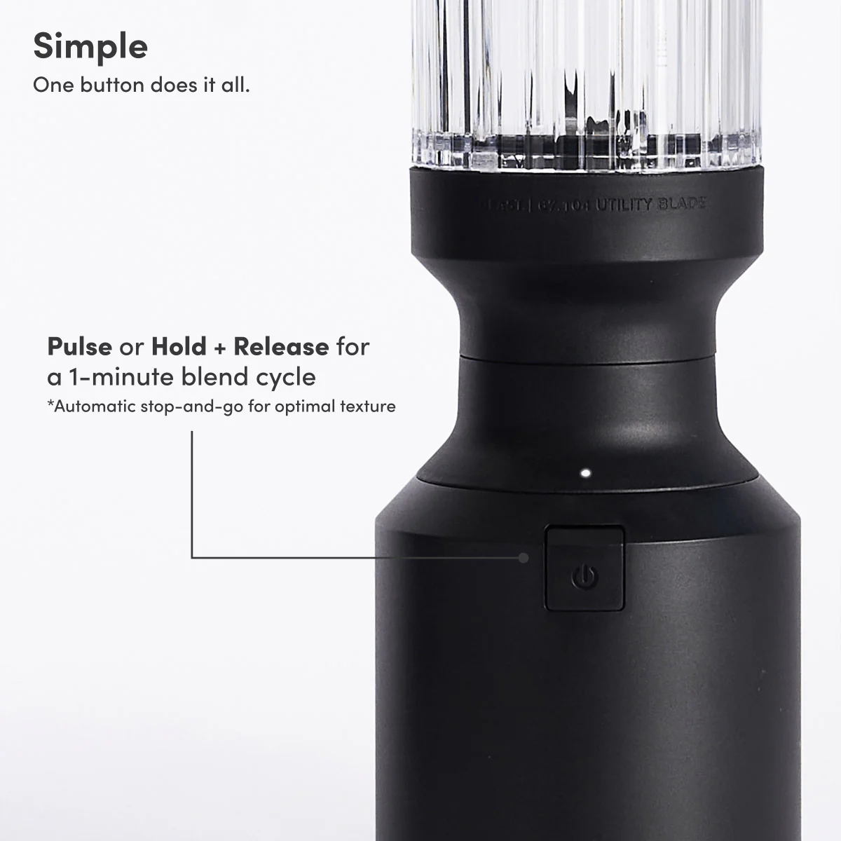 Beast Mighty Blender 650, Carbon Black each - Image 5