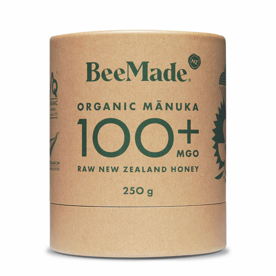 BeeMade Organic New Zealand Manuka Honey MGO 100+ 250g - Image 3