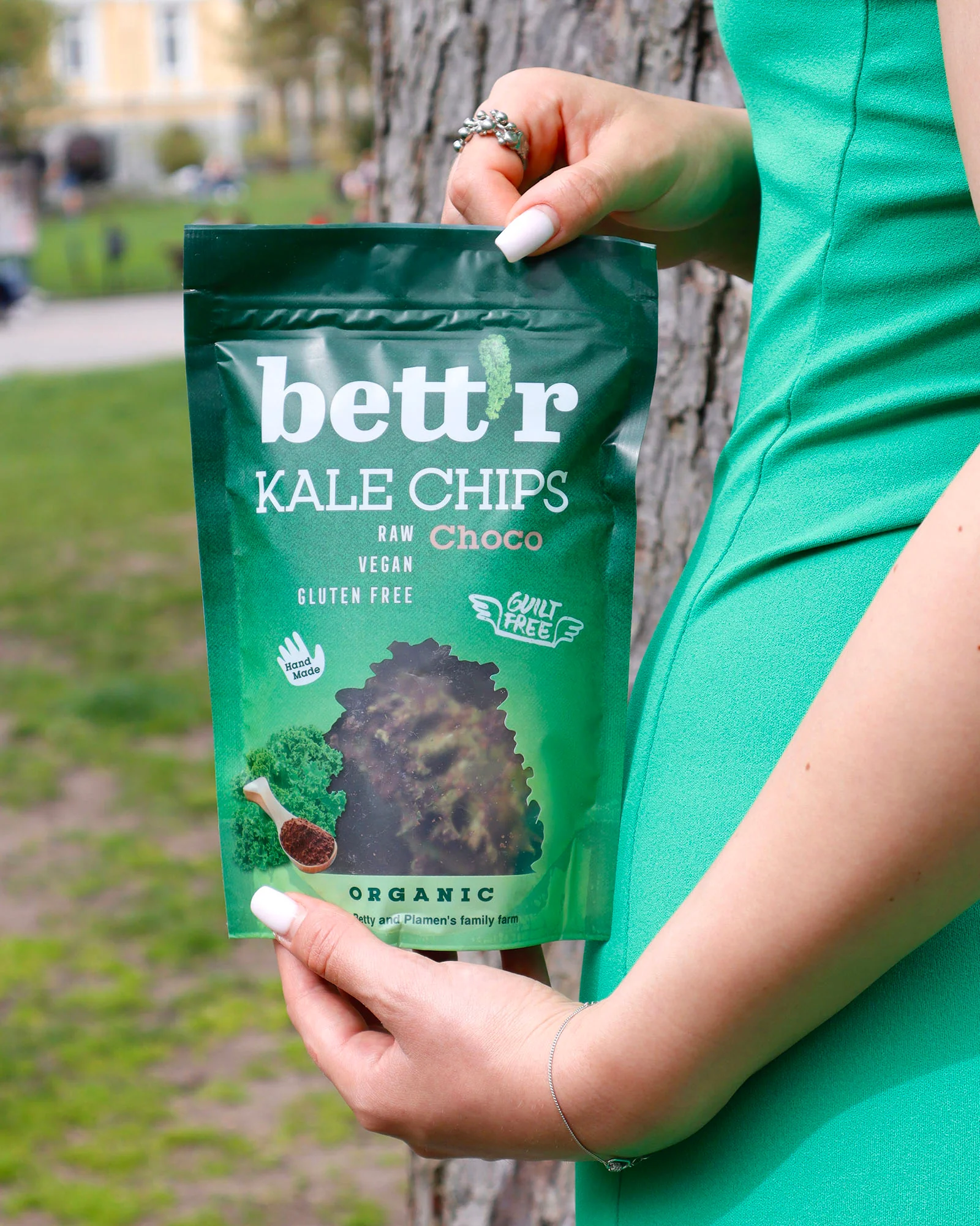 Bett’r Kale Chips Choco 30g - Image 4