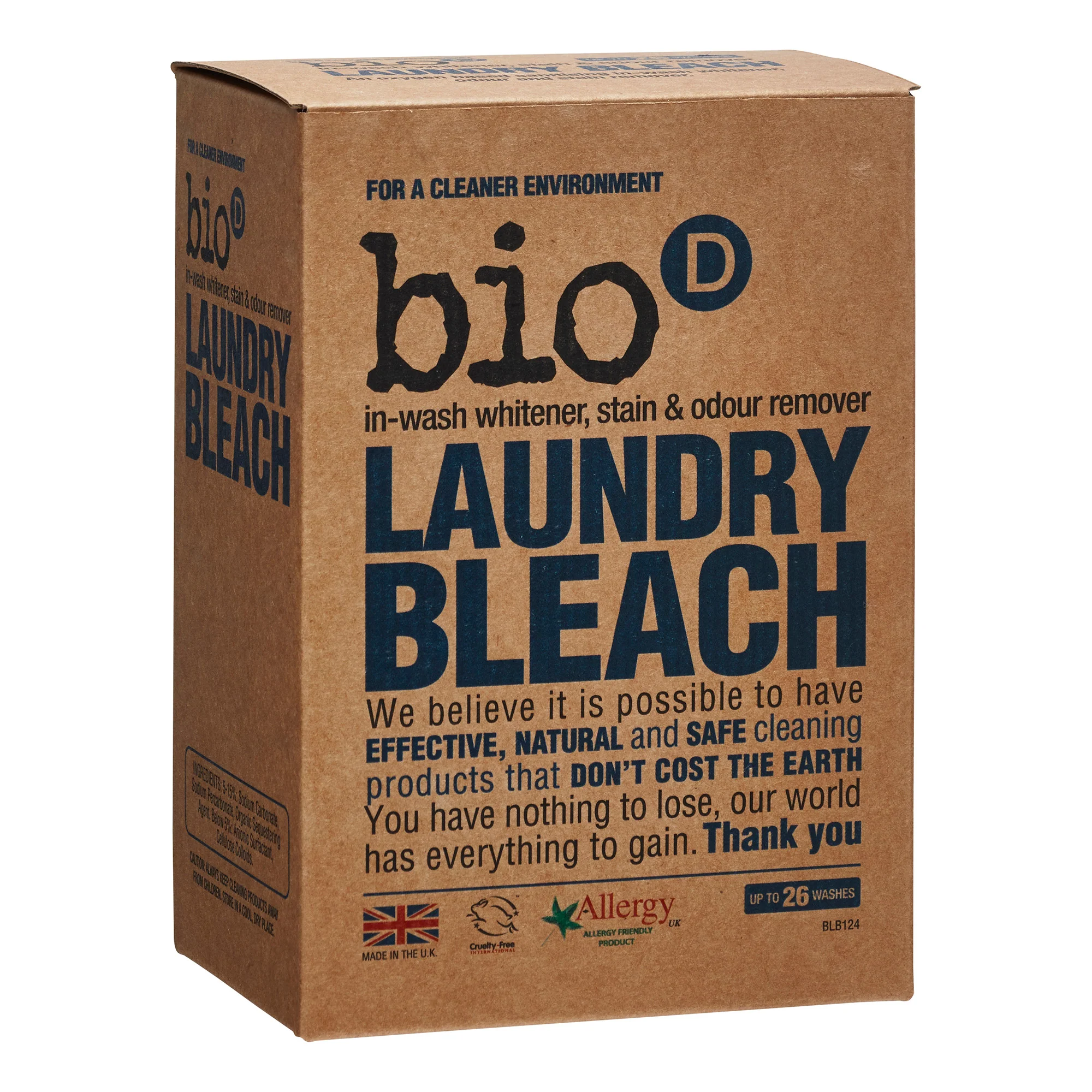 Bio-D Laundry Bleach 400g - Image 2