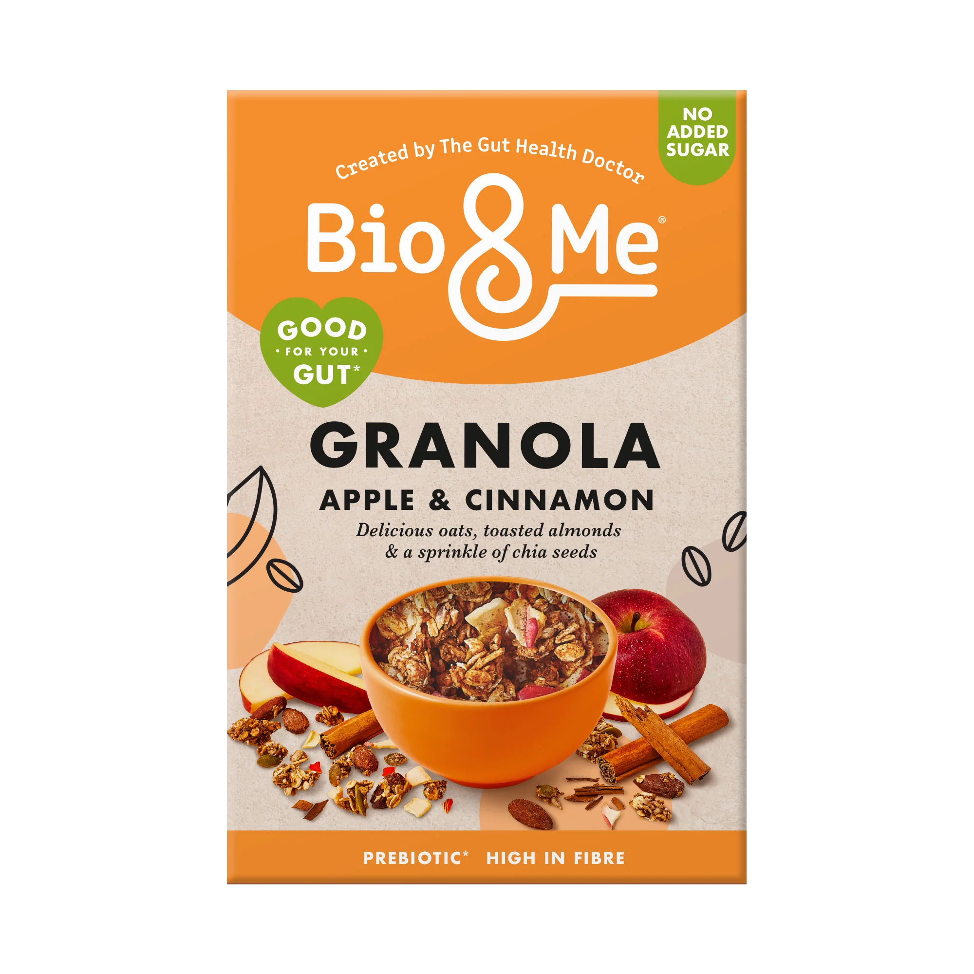 Bio&Me Apple & Cinnamon Gut-Loving Granola 360g 360g