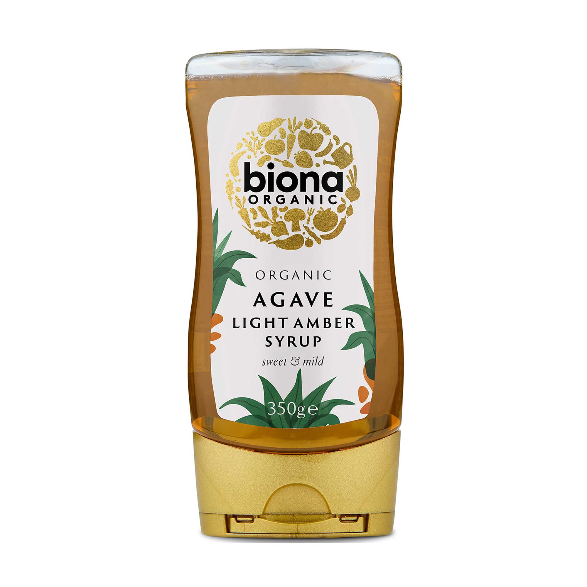 Biona Agave Syrup/ Nectar Light - squeezy Organic 350g