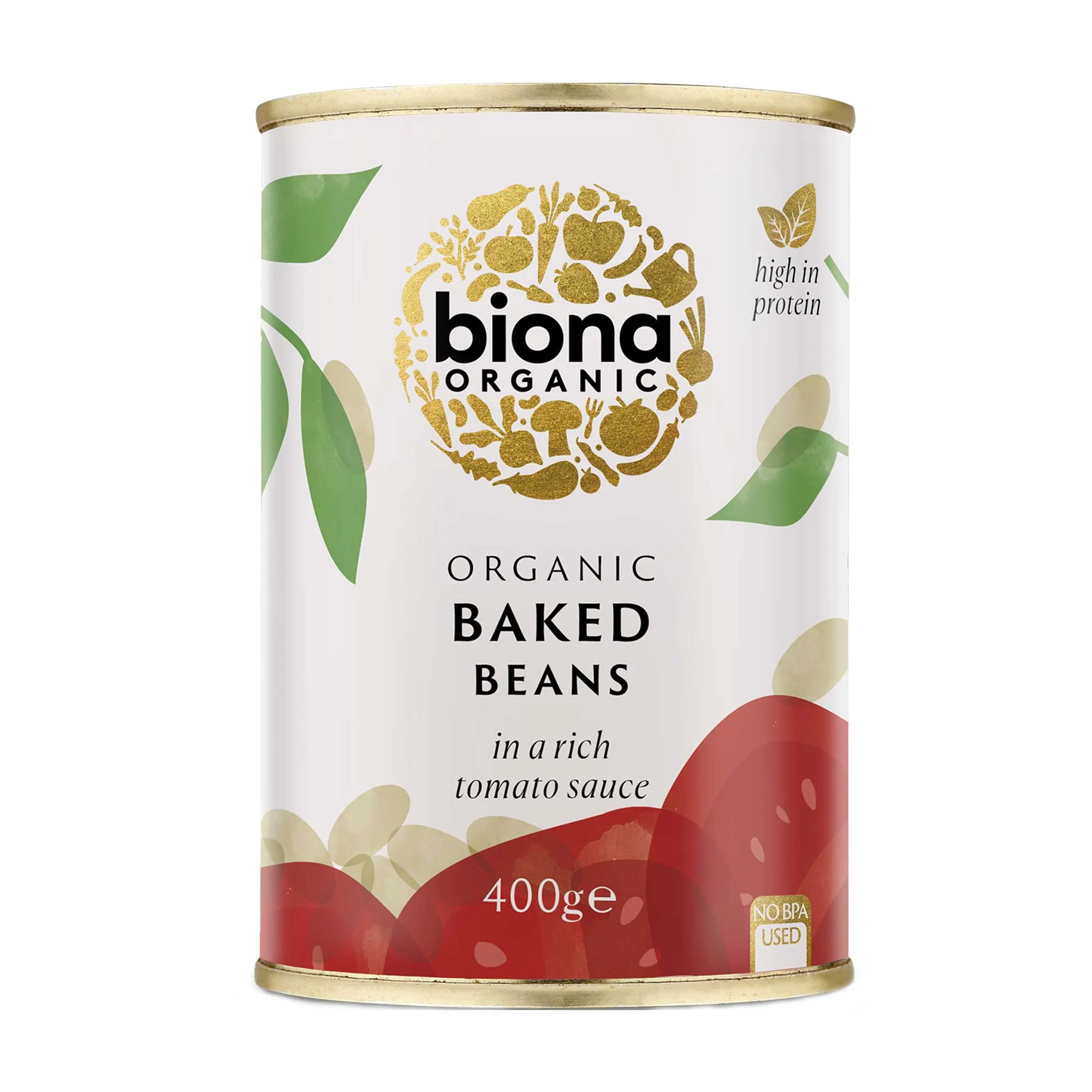 Biona Baked Beans in Tomato Sauce 400g