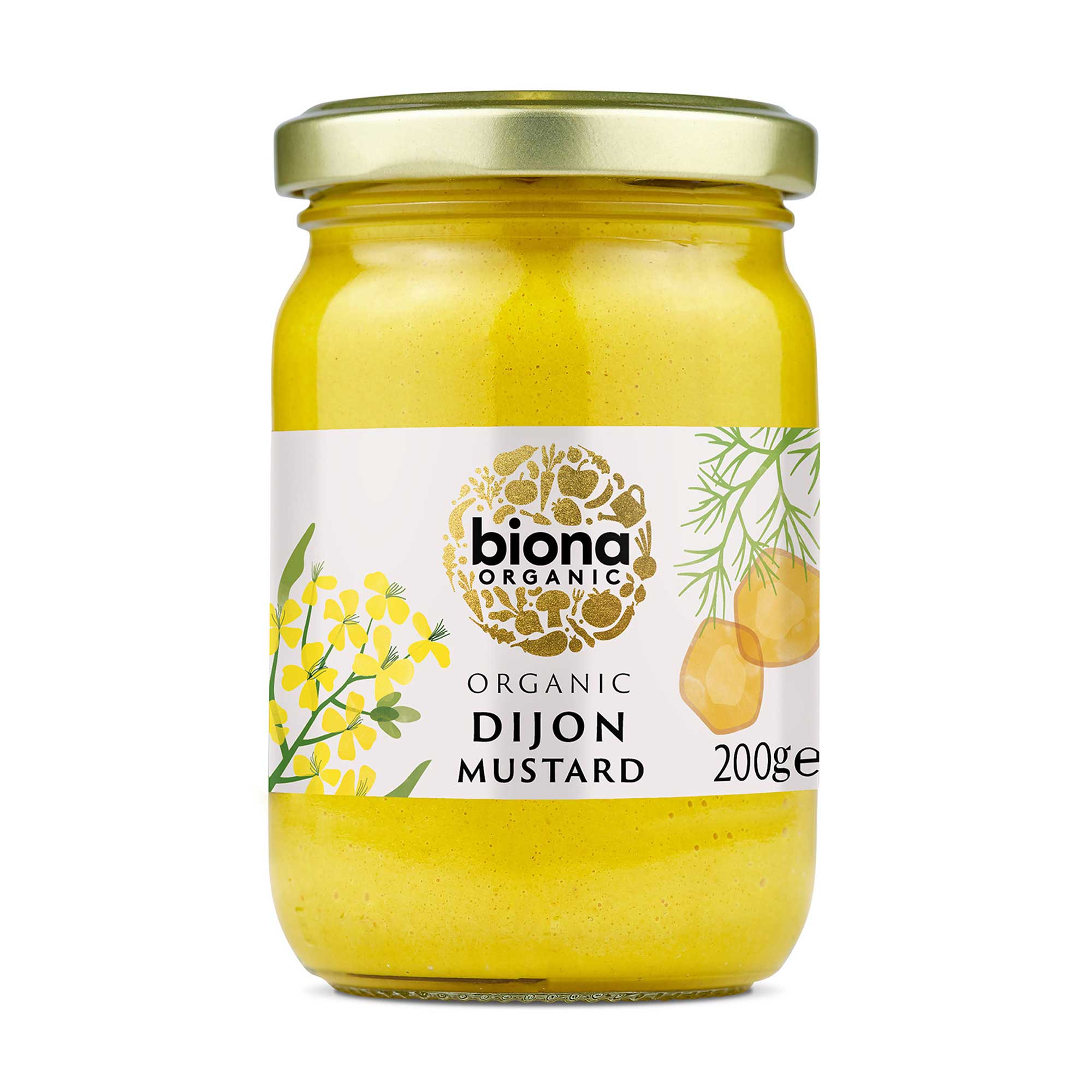 Biona Dijon Mustard Organic 200g