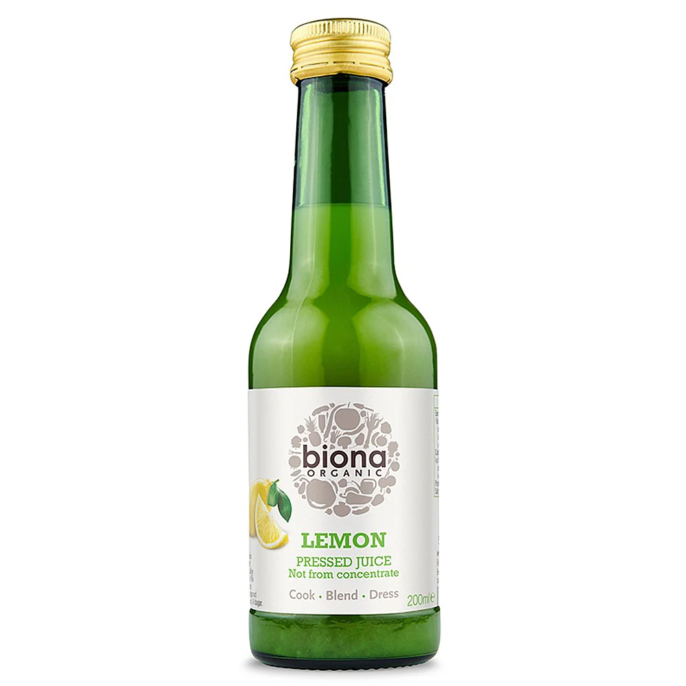 Biona Lemon Juice 250ml