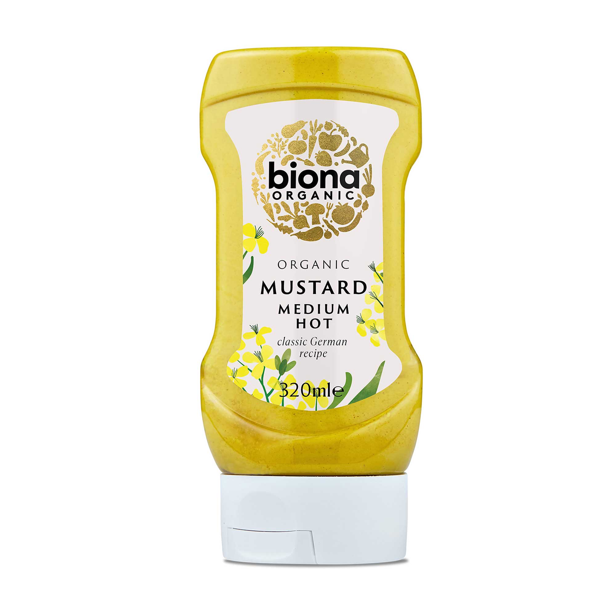 Biona Mustard Medium Hot 300ml