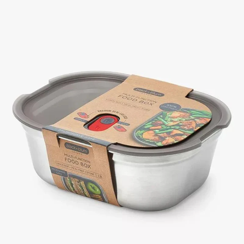Black+Blum Multifunction Steel Food Box - Large 1.2L