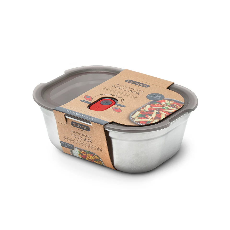 Black+Blum Multifunction Steel Food Box - Medium 900ml