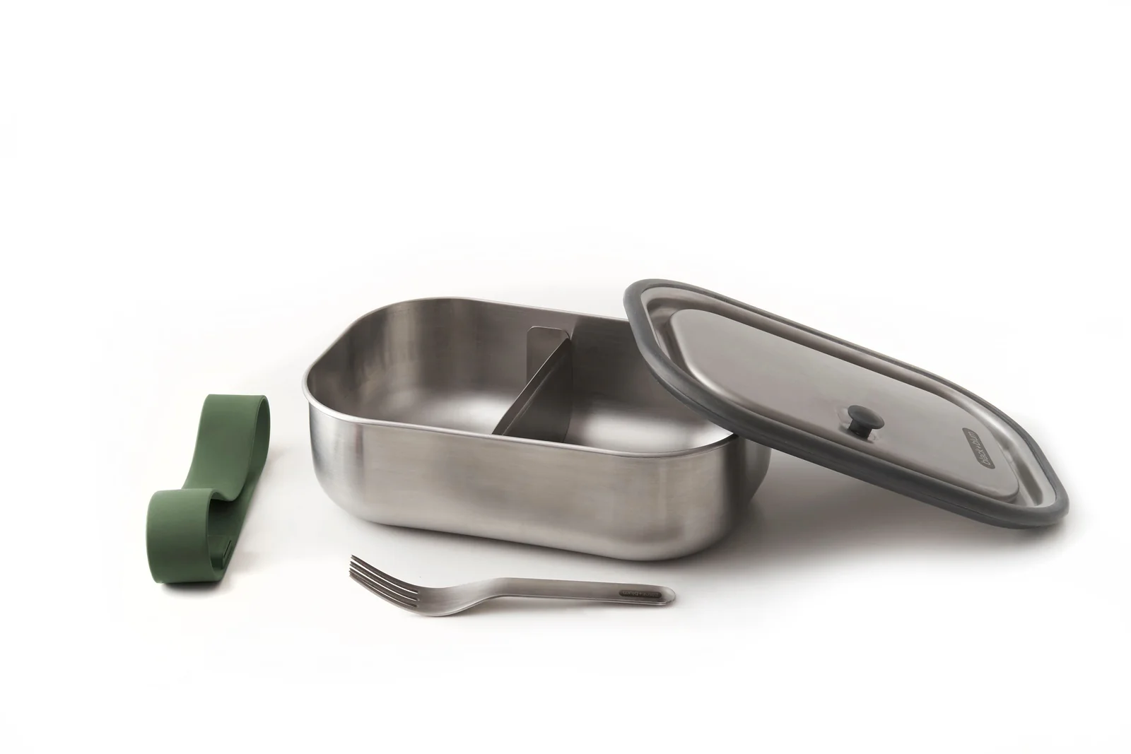 Black+Blum Stainless Steel Lunch Box- Olive 1L - Image 3
