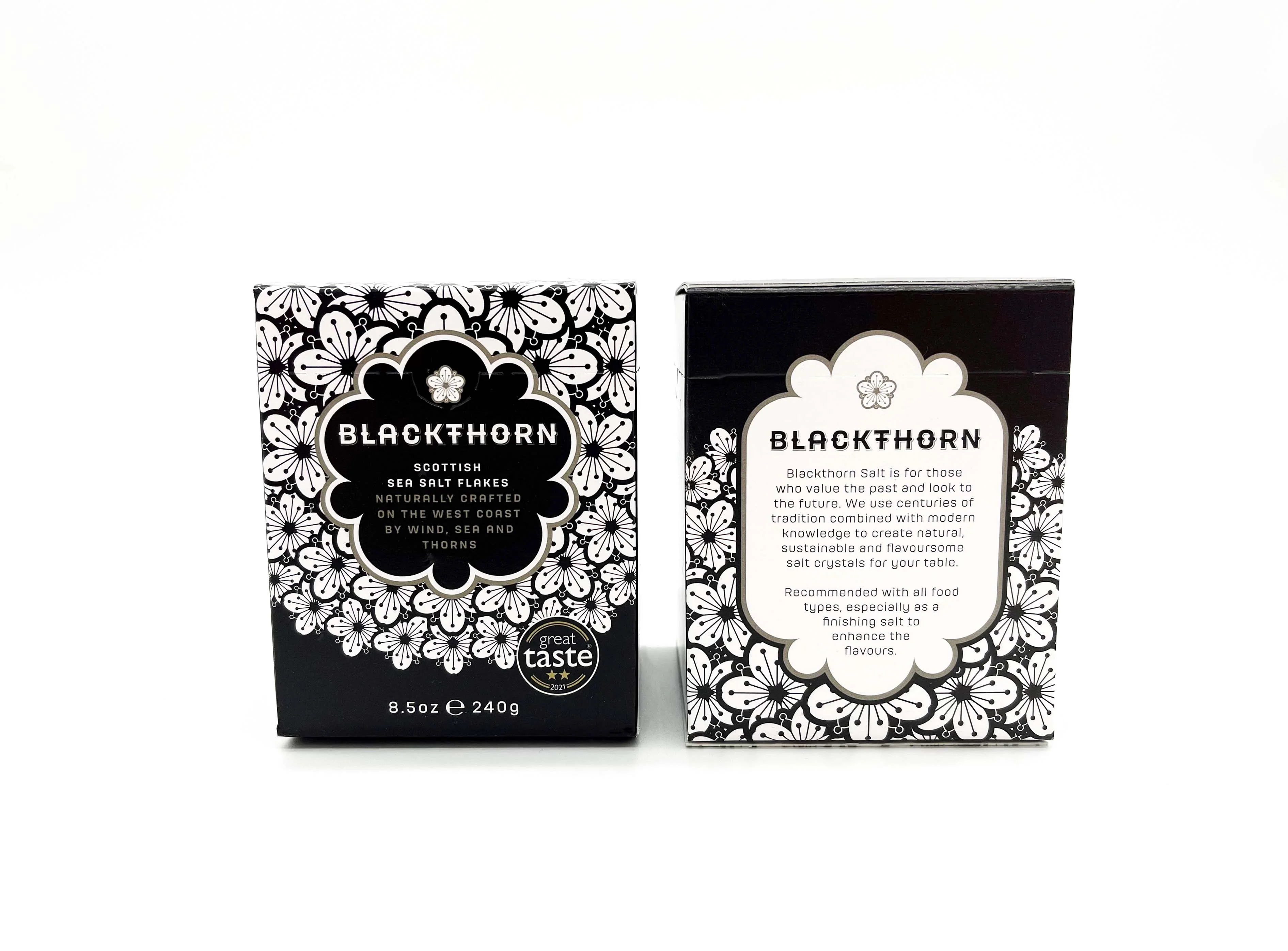 Blackthorn Salt Scottish Sea Salt Flakes 240g - Image 2