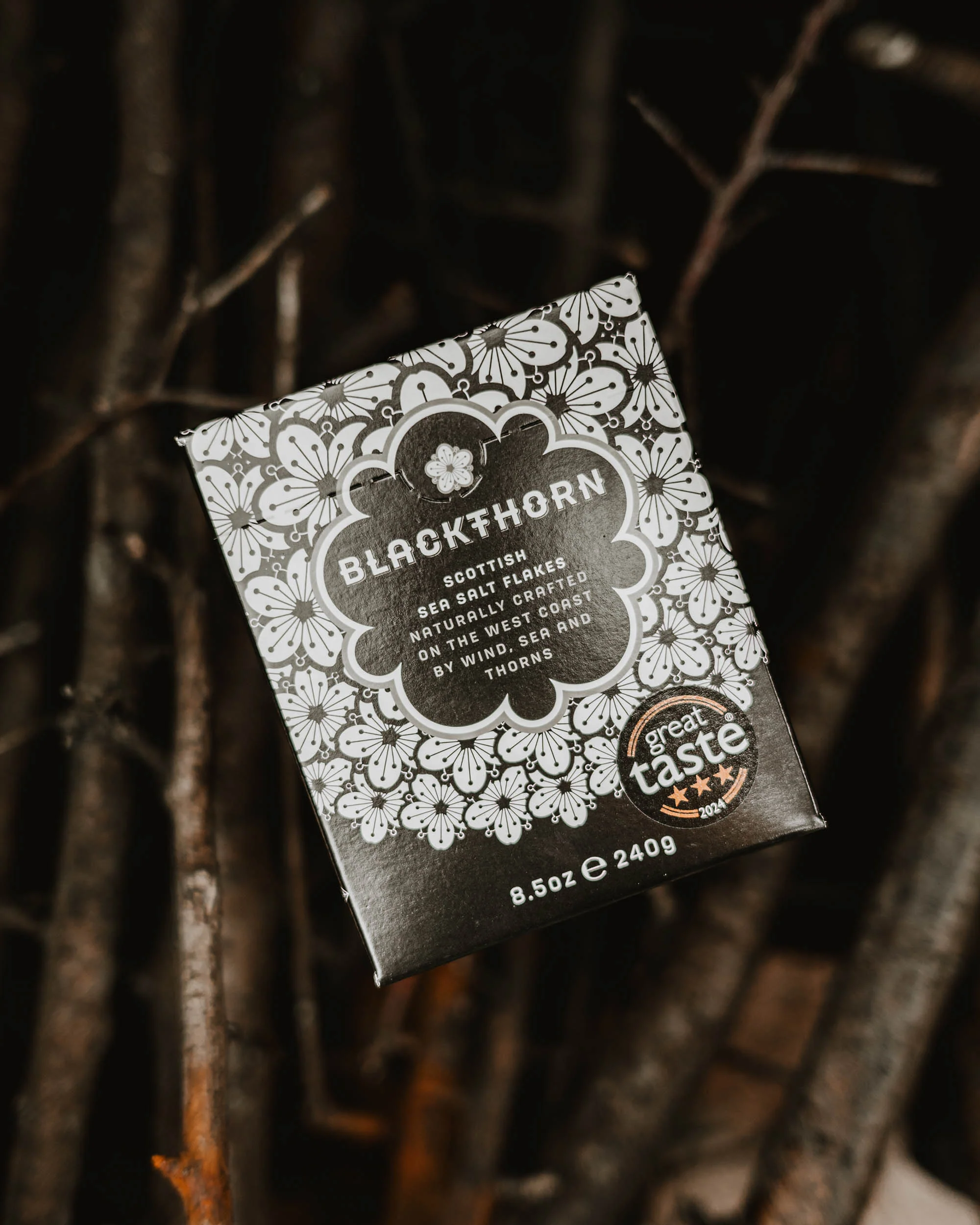 Blackthorn Salt Scottish Sea Salt Flakes 240g - Image 3