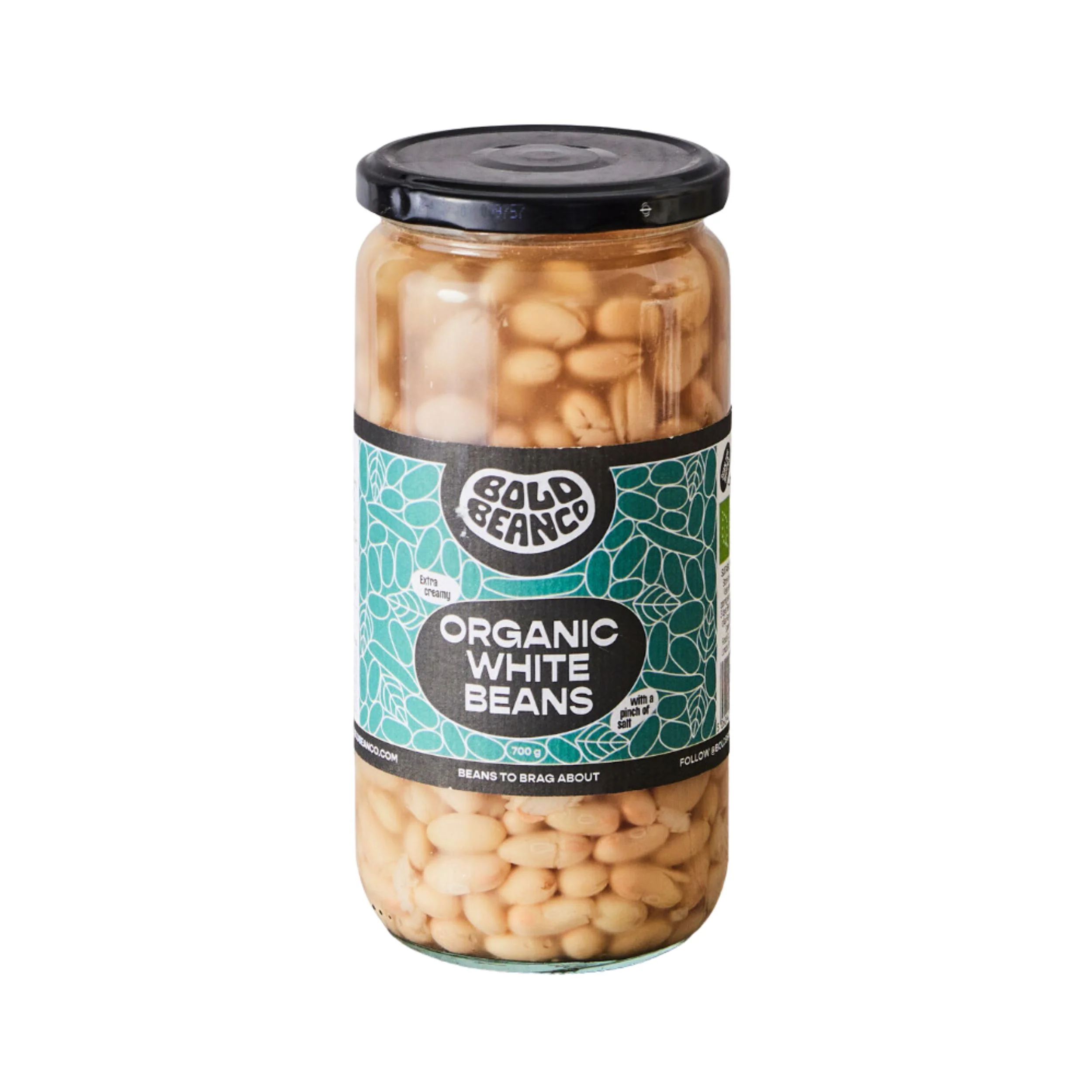 Bold Bean Queen Organic White Beans 570g
