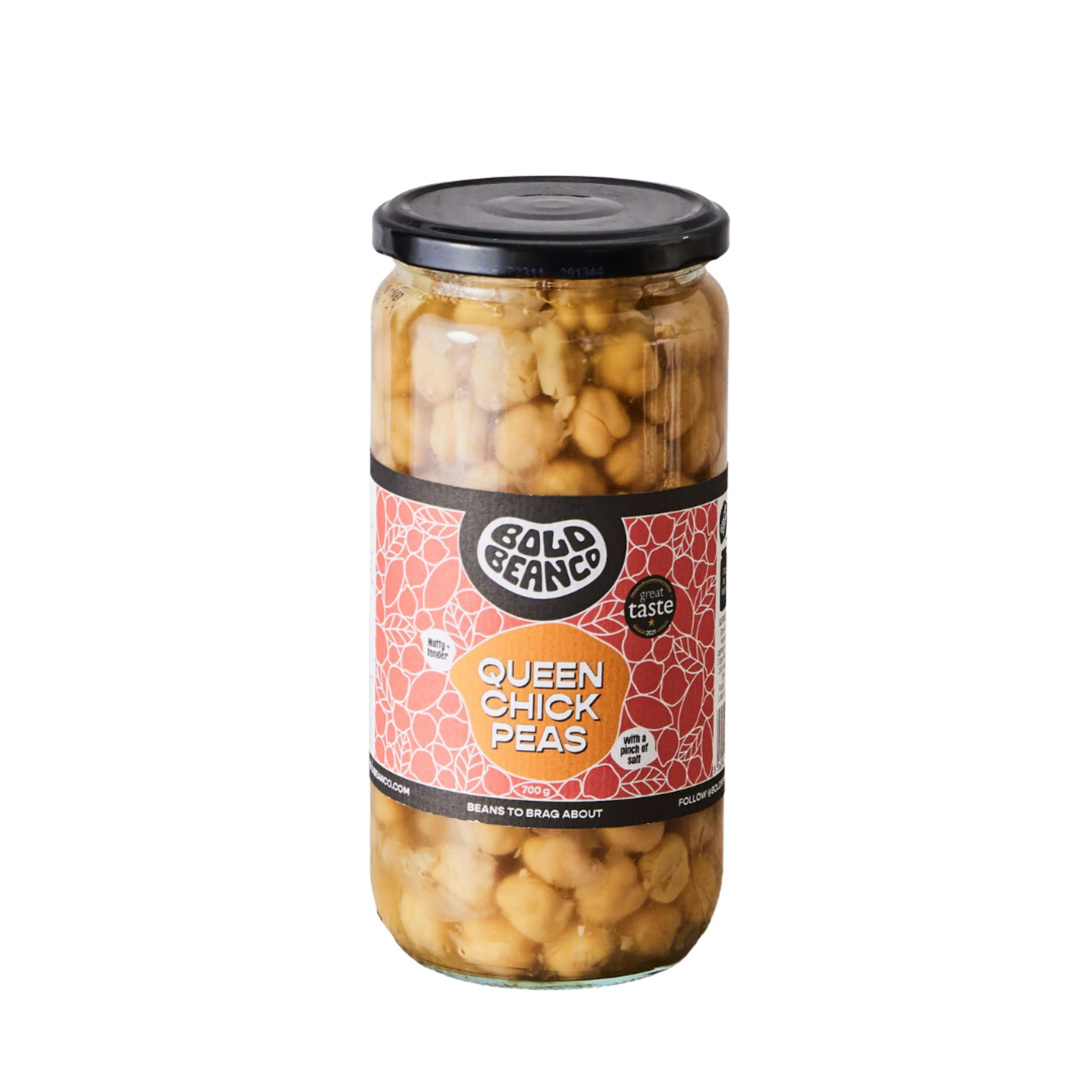 Bold Bean Queen Organic Chickpeas 570g