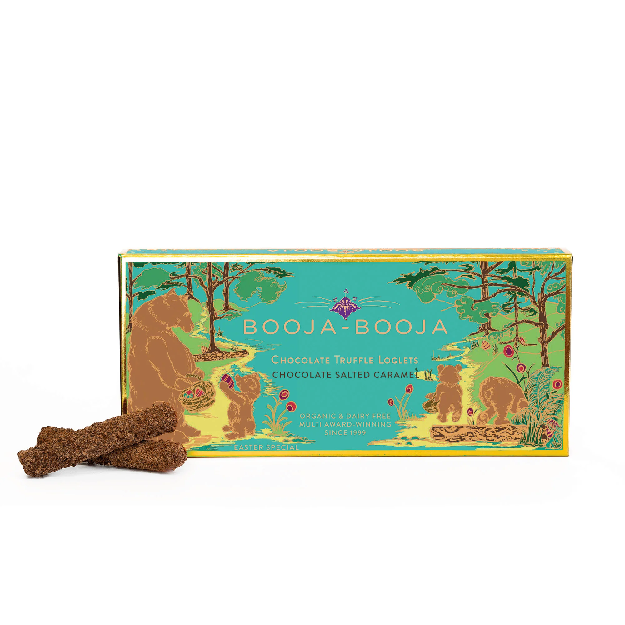 Booja Chocolate Salted Caramel Truffle Loglets 115g