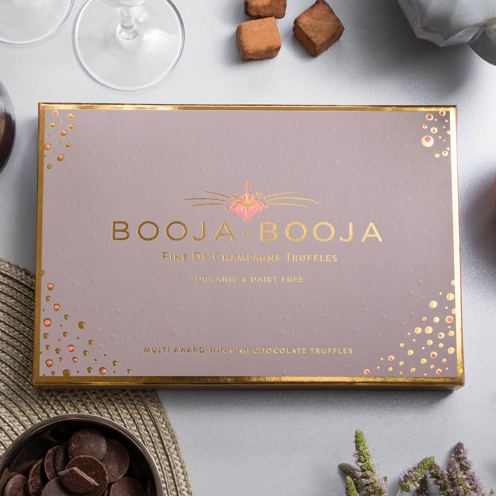 BoojaBooja Fine de Champagne Sixteen Truffle Pack 184g - Image 2