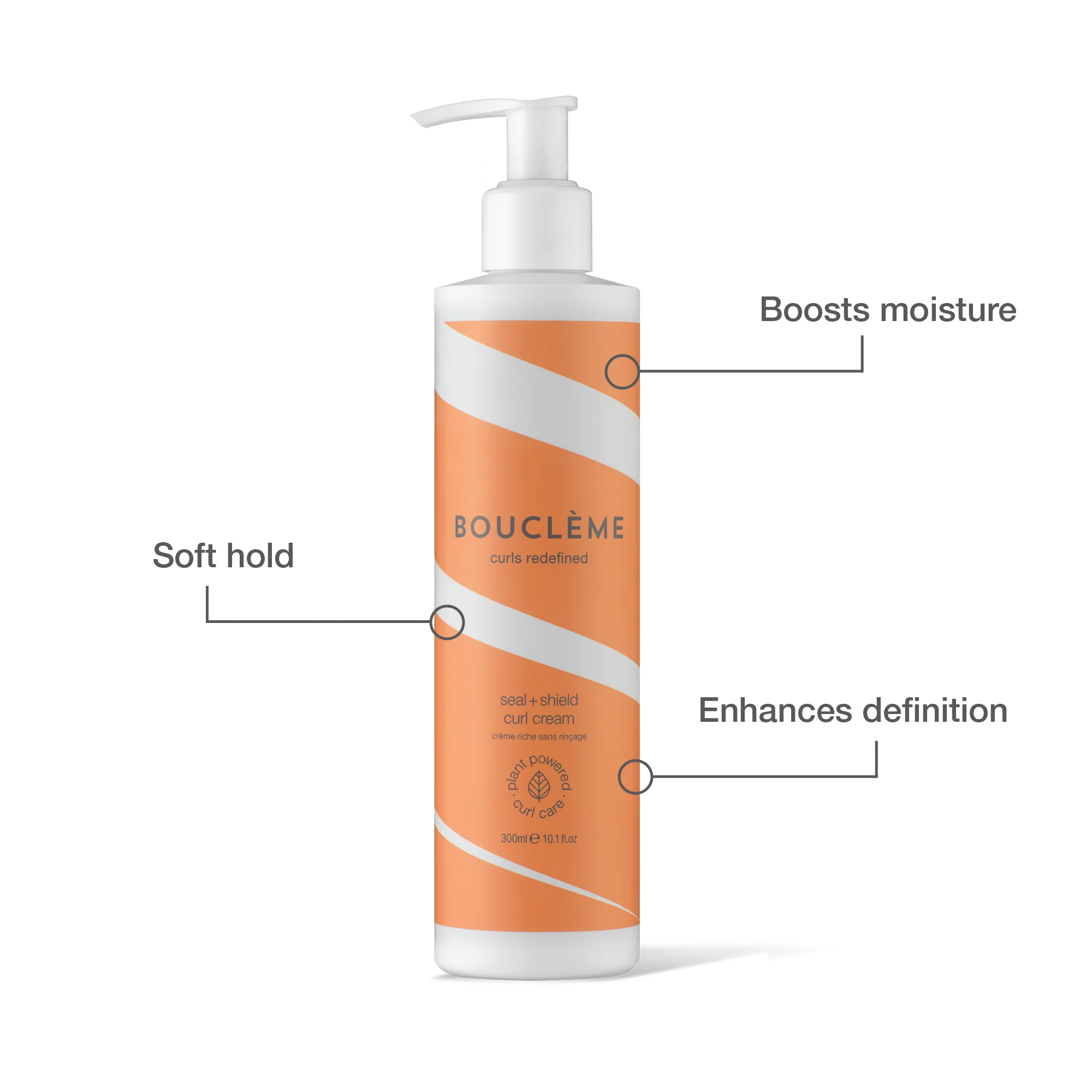 Boucleme Seal + Shield Curl Cream 300ml - Image 2
