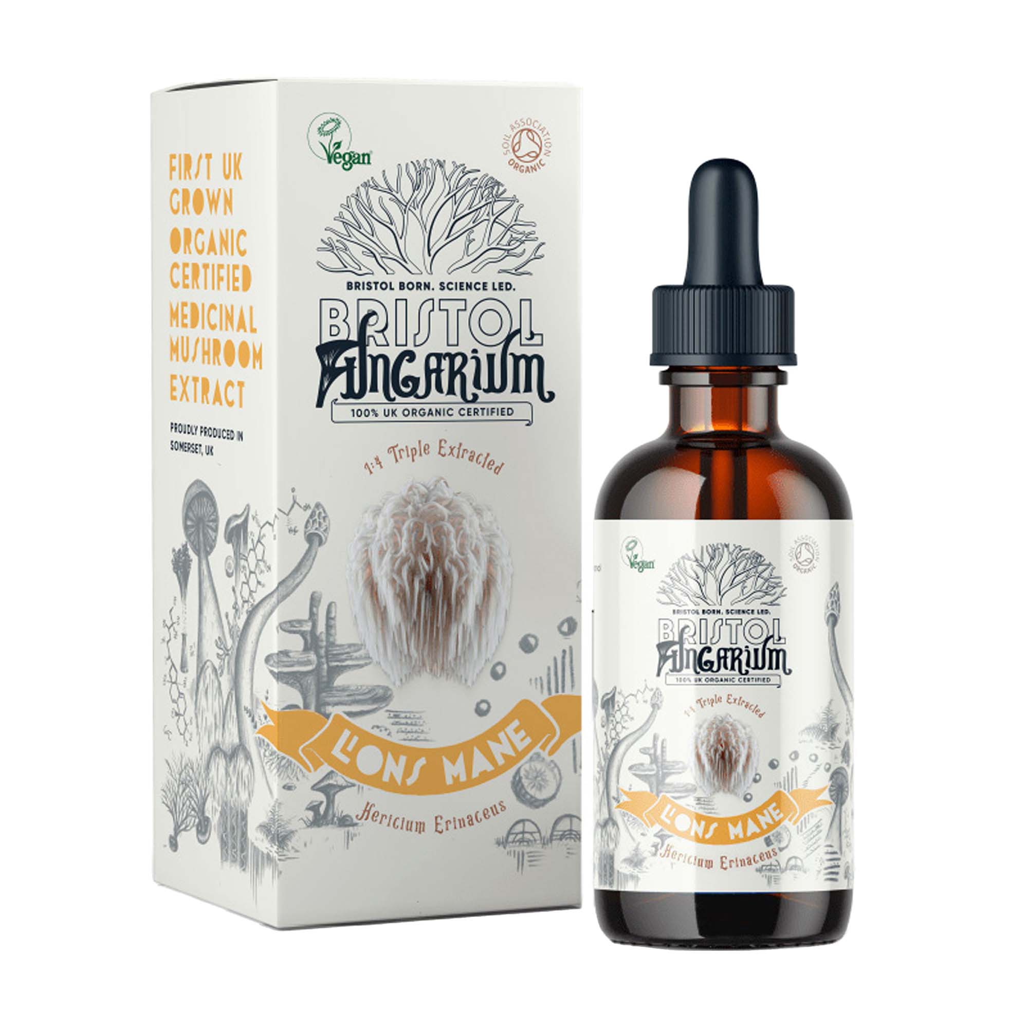 Bristol Fungarium UK Lion's Mane Tincture 50ml