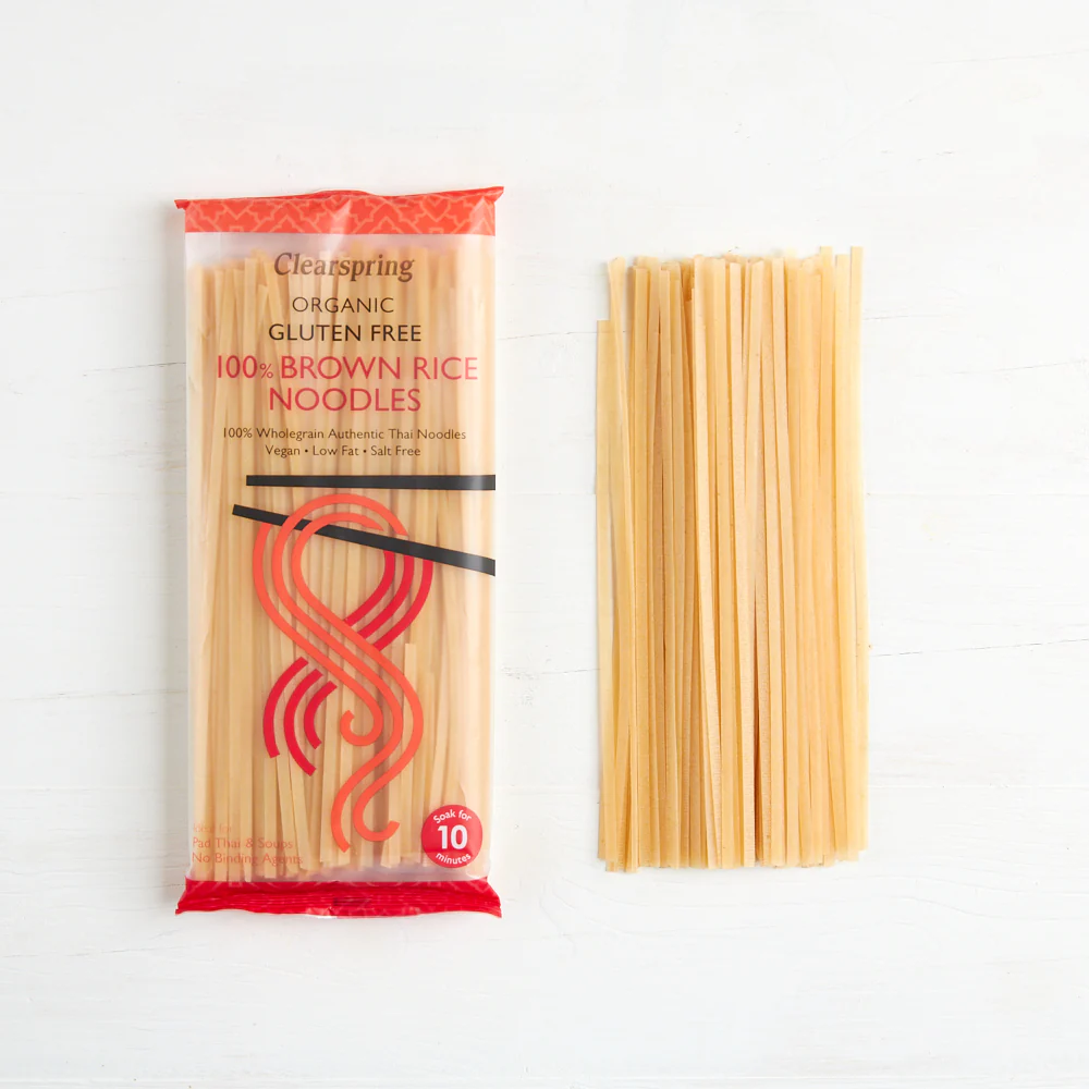 Clearspring Organic Gluten Free 100% Brown Rice Noodles 200g - Image 2