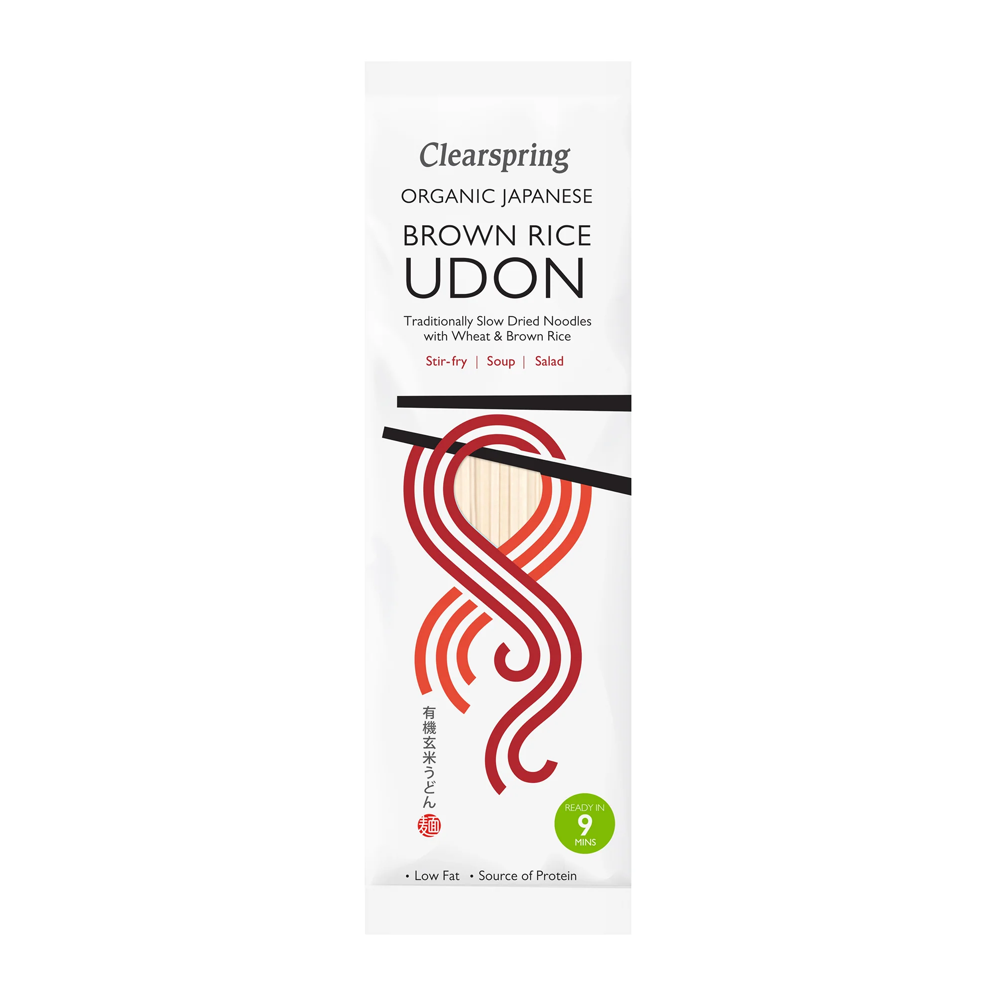 Clearspring Organic Japanese Brown Rice Udon Noodles 200g