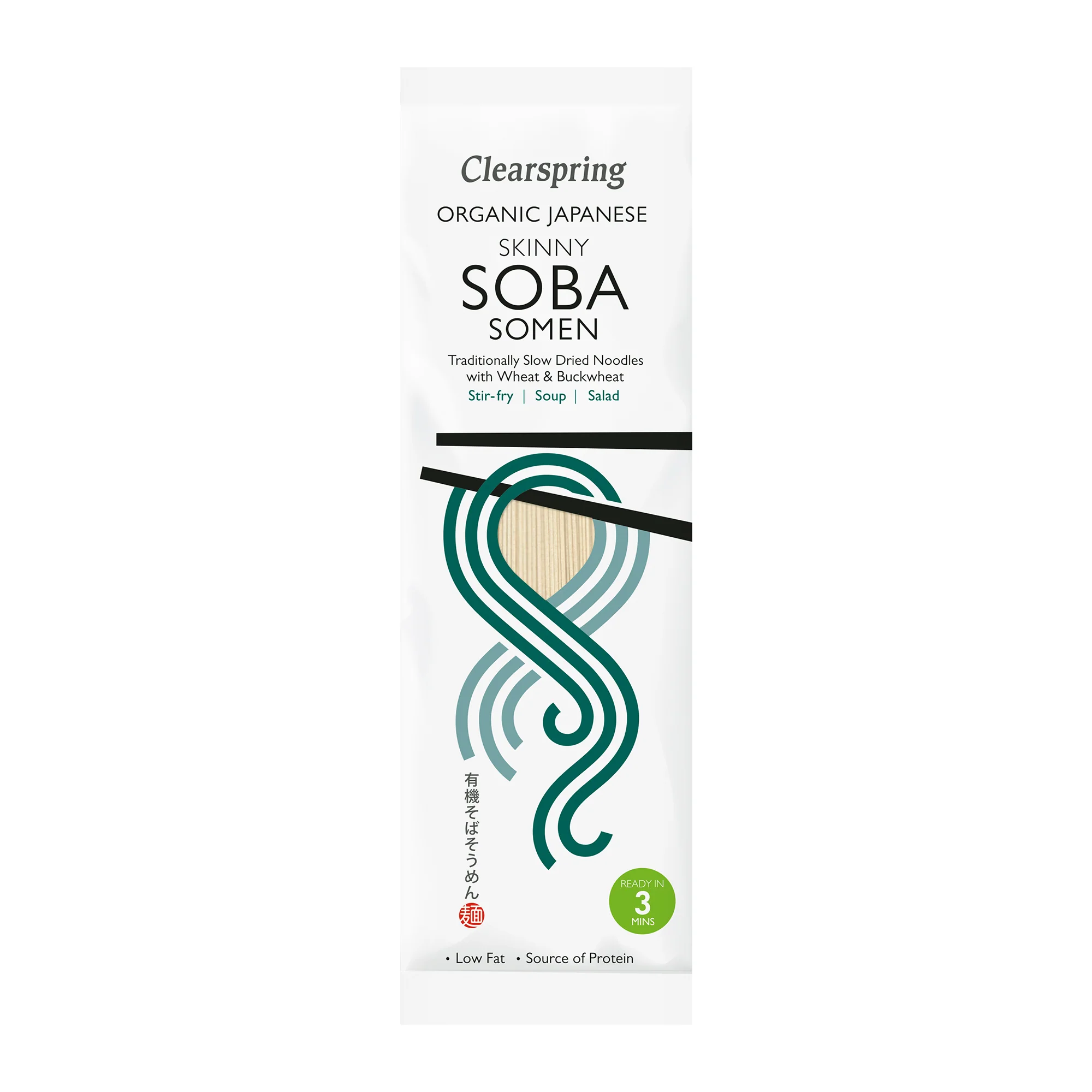 Clearspring Organic Japanese Soba Somen Noodles 200g