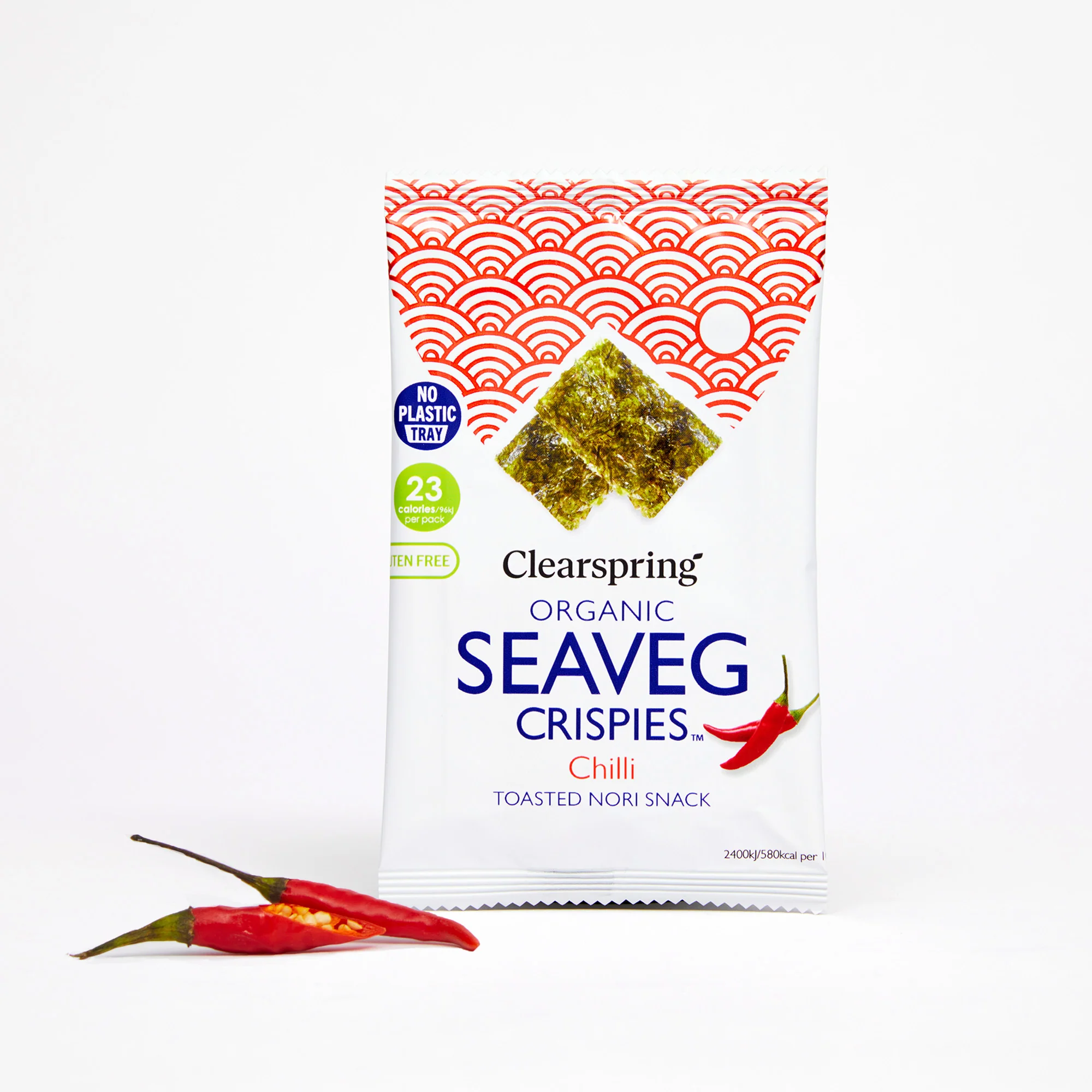 Clearspring Seaveg Crispies Chilli 4g - Image 2