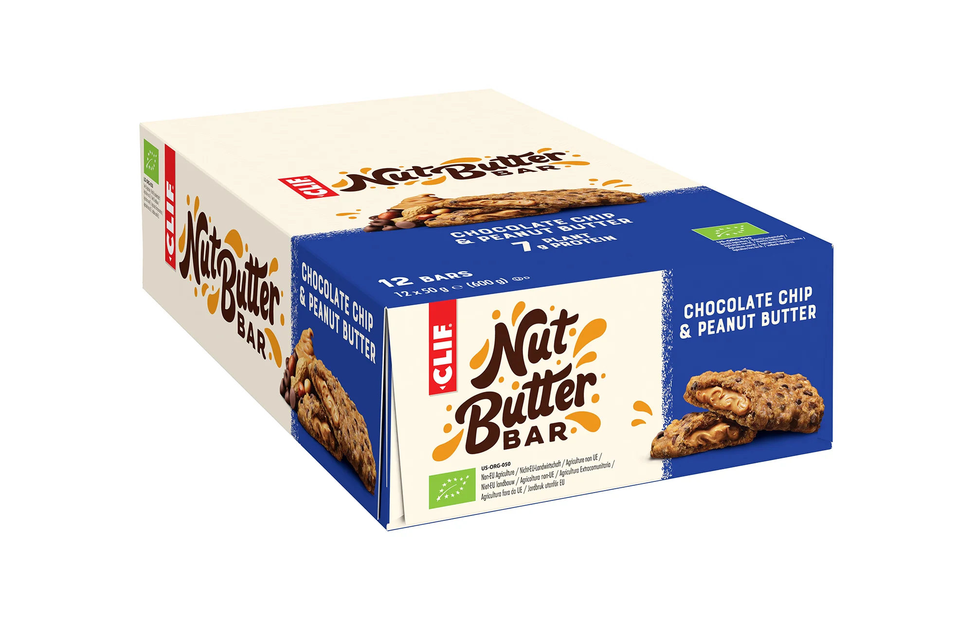 CLIF Nut Butter Bar Chocolate Chip & Peanut Butter 50g - Image 2