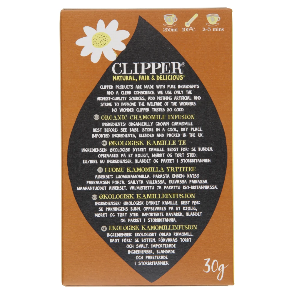 Clipper Chamomile Tea 20 Bags - Image 2