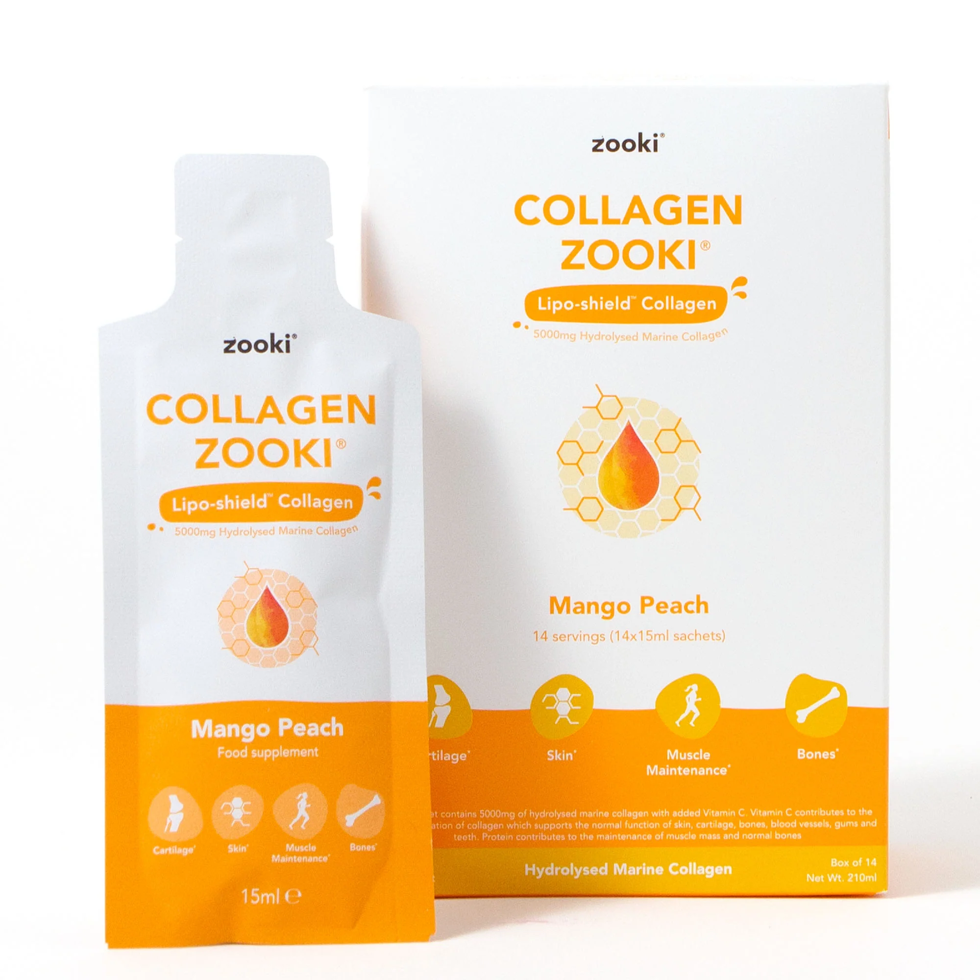 Collagen Zooki Mango 14x15ml