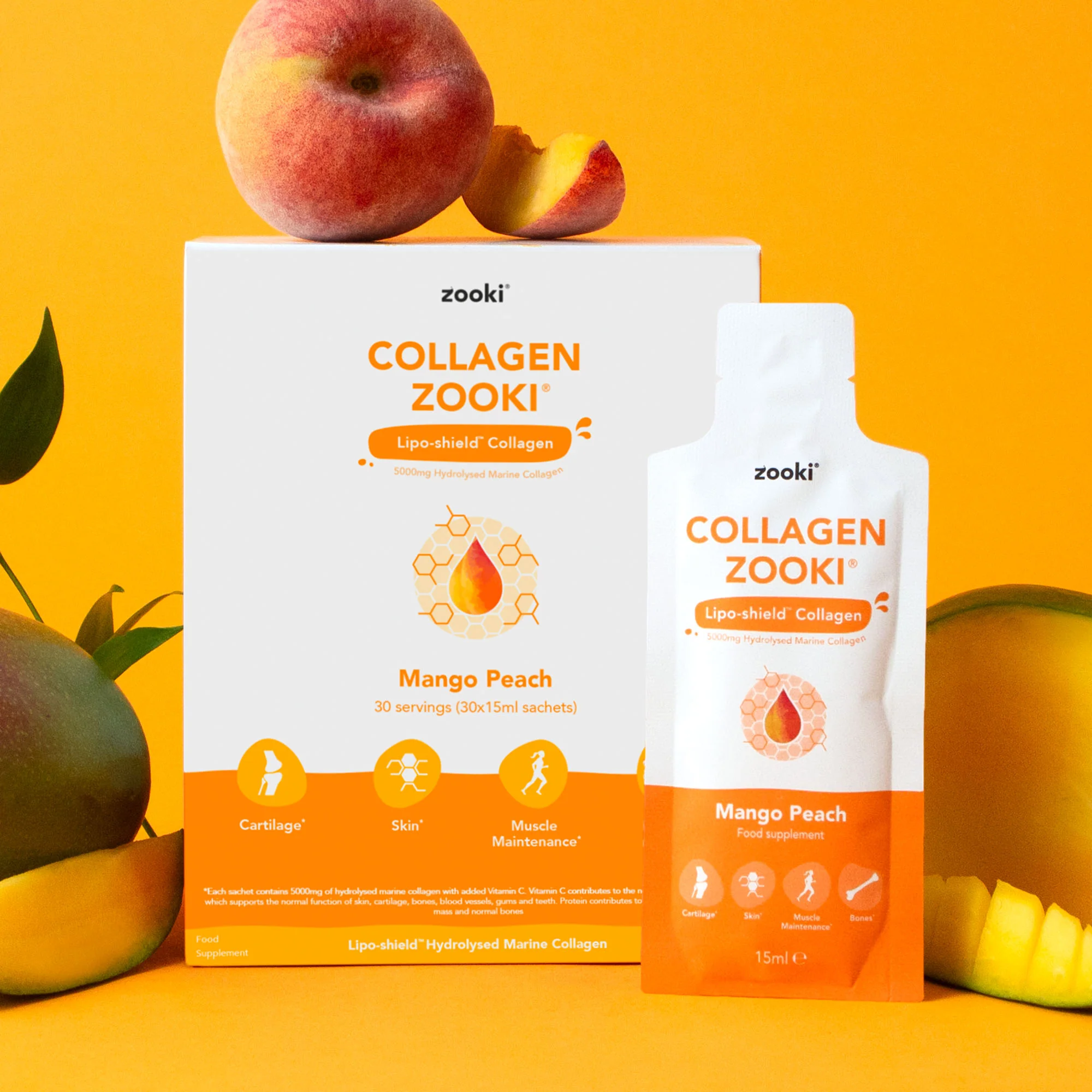 Collagen Zooki Mango 14x15ml - Image 2