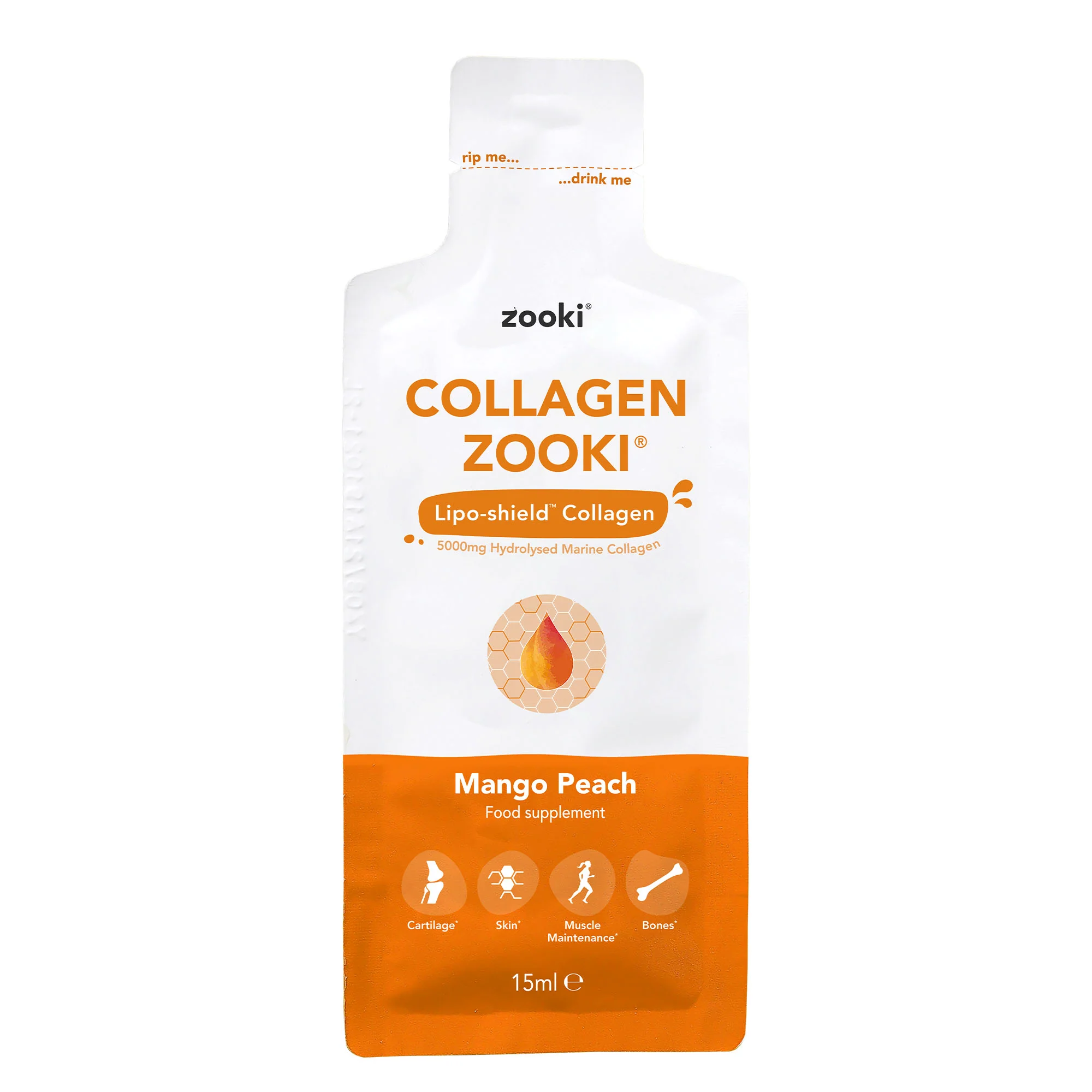 Collagen Zooki Mango single sachet 15ml