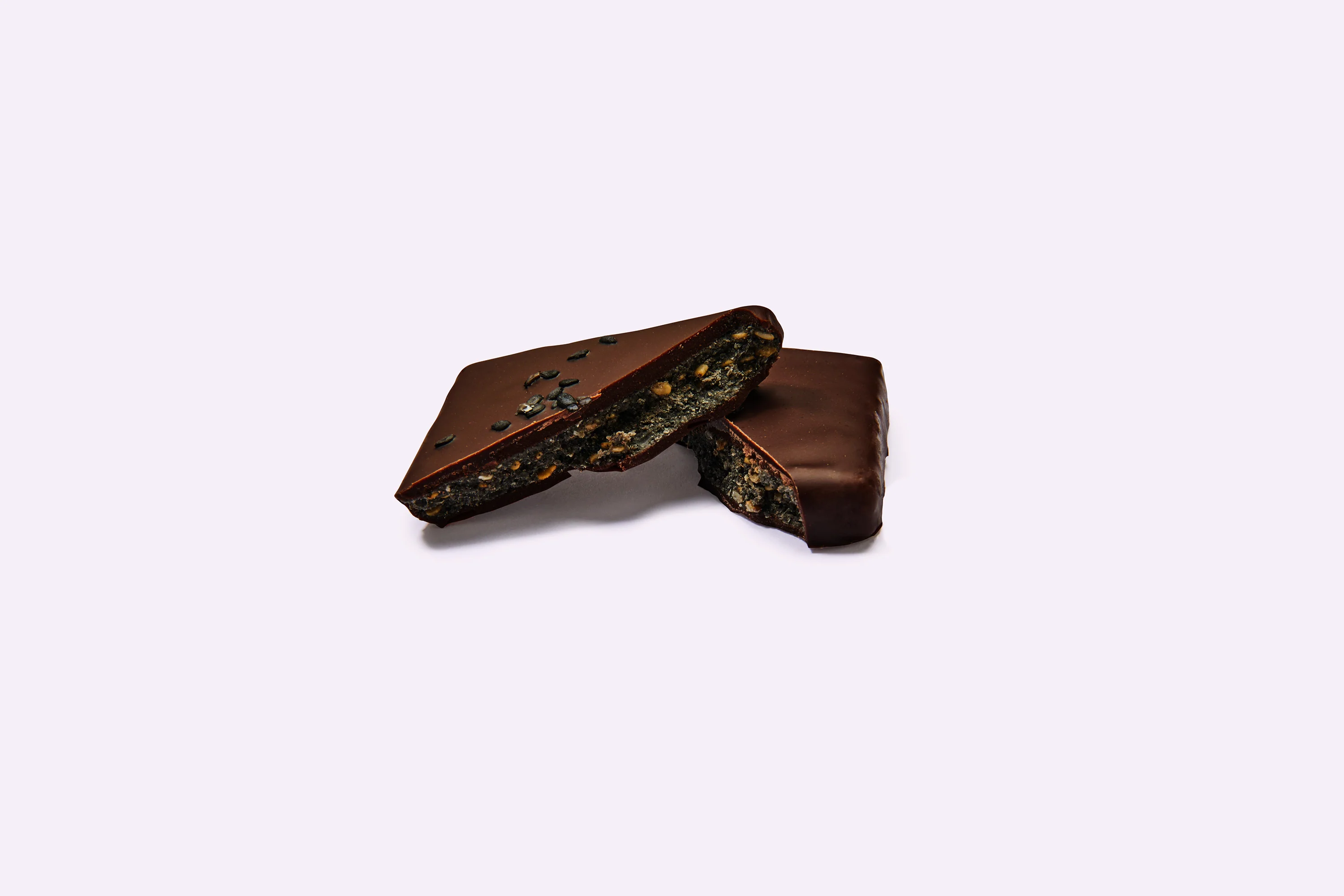 Black Sesame & Chai Nut Butter Chocolate 20g - Image 2