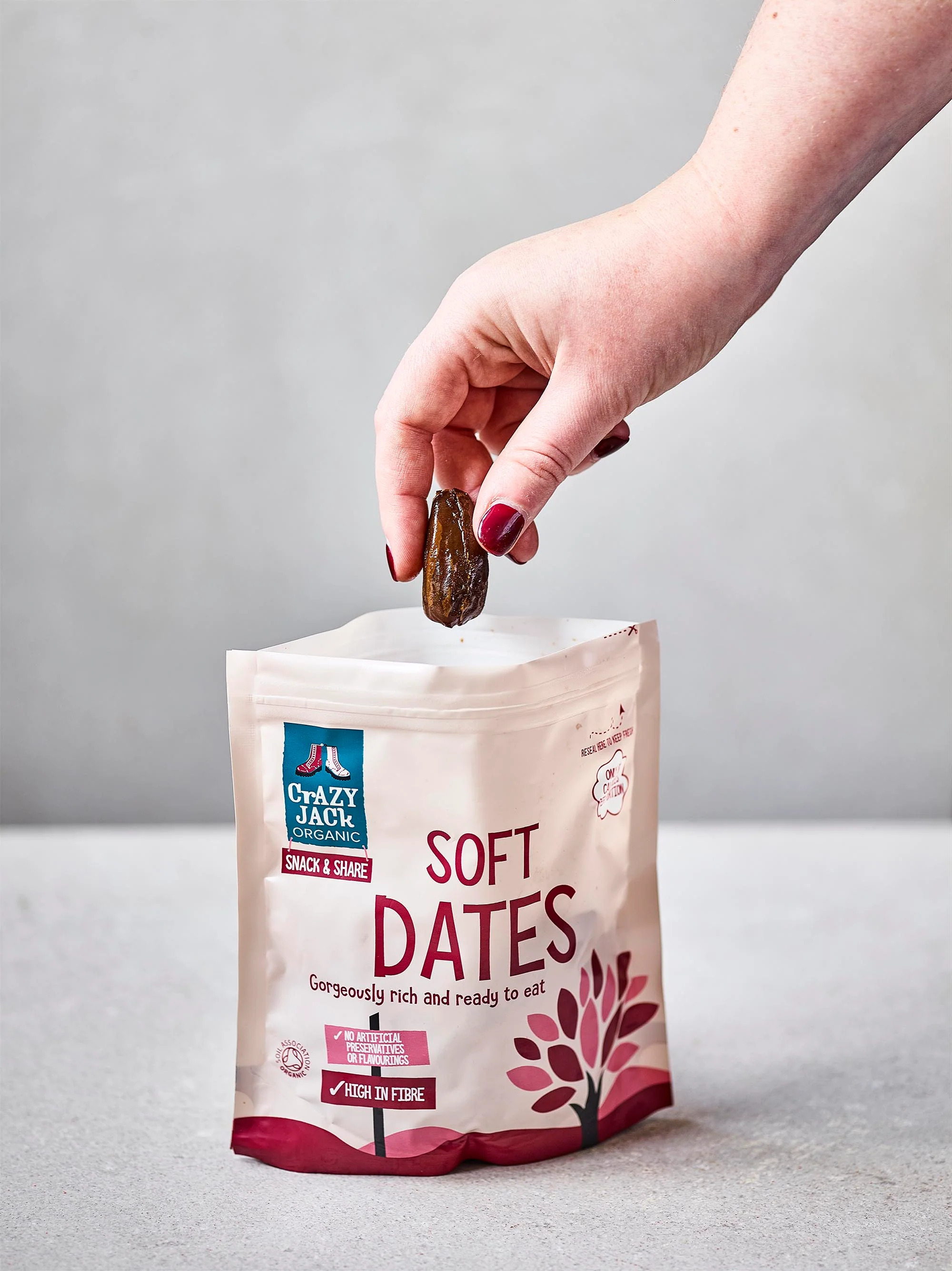 Crazy Jack Organic Soft Ready to Eat Dates 200g - Image 3