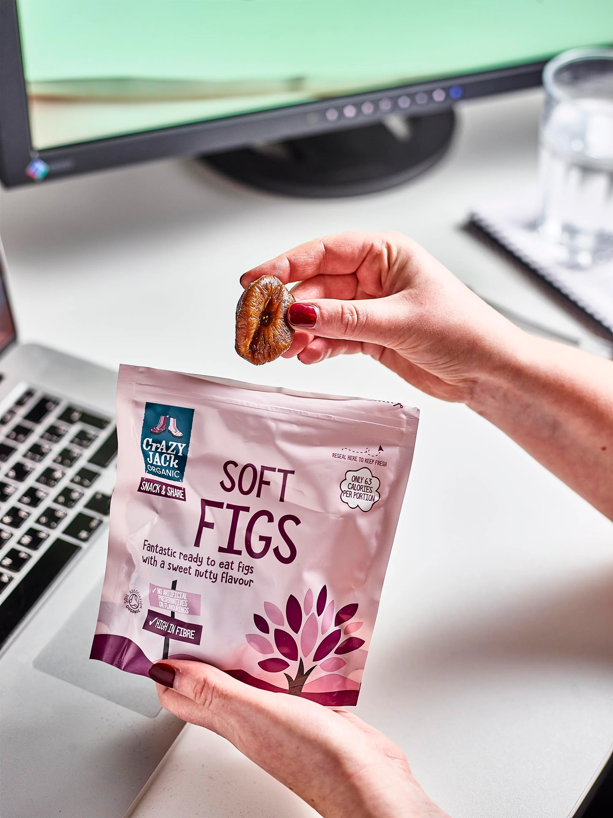 Crazy Jack Organic Soft Ready to Eat Figs 200g - Image 3