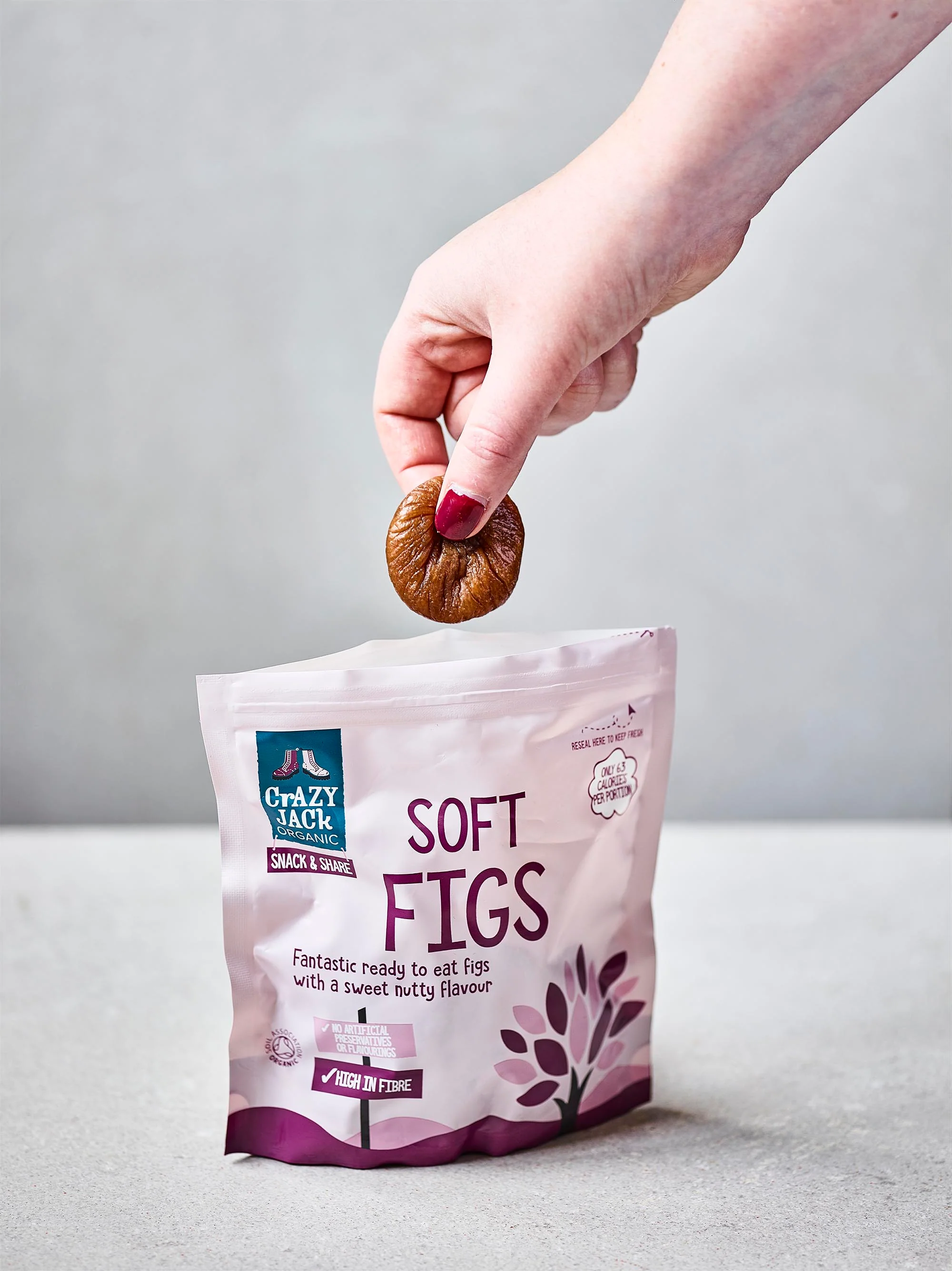 Crazy Jack Organic Soft Ready to Eat Figs 200g - Image 4