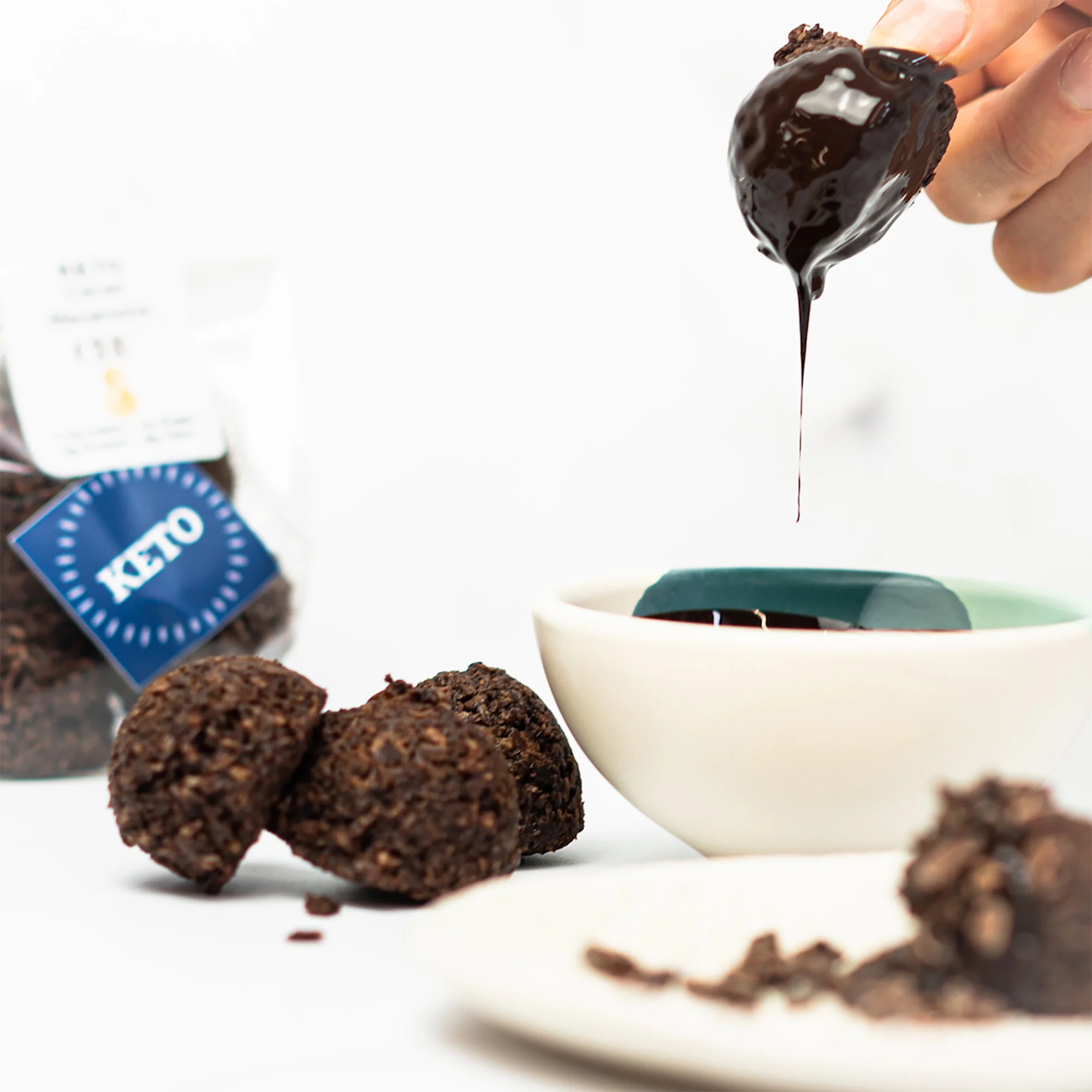 Keto8 Raw Cacao Morsels 128g - Image 2