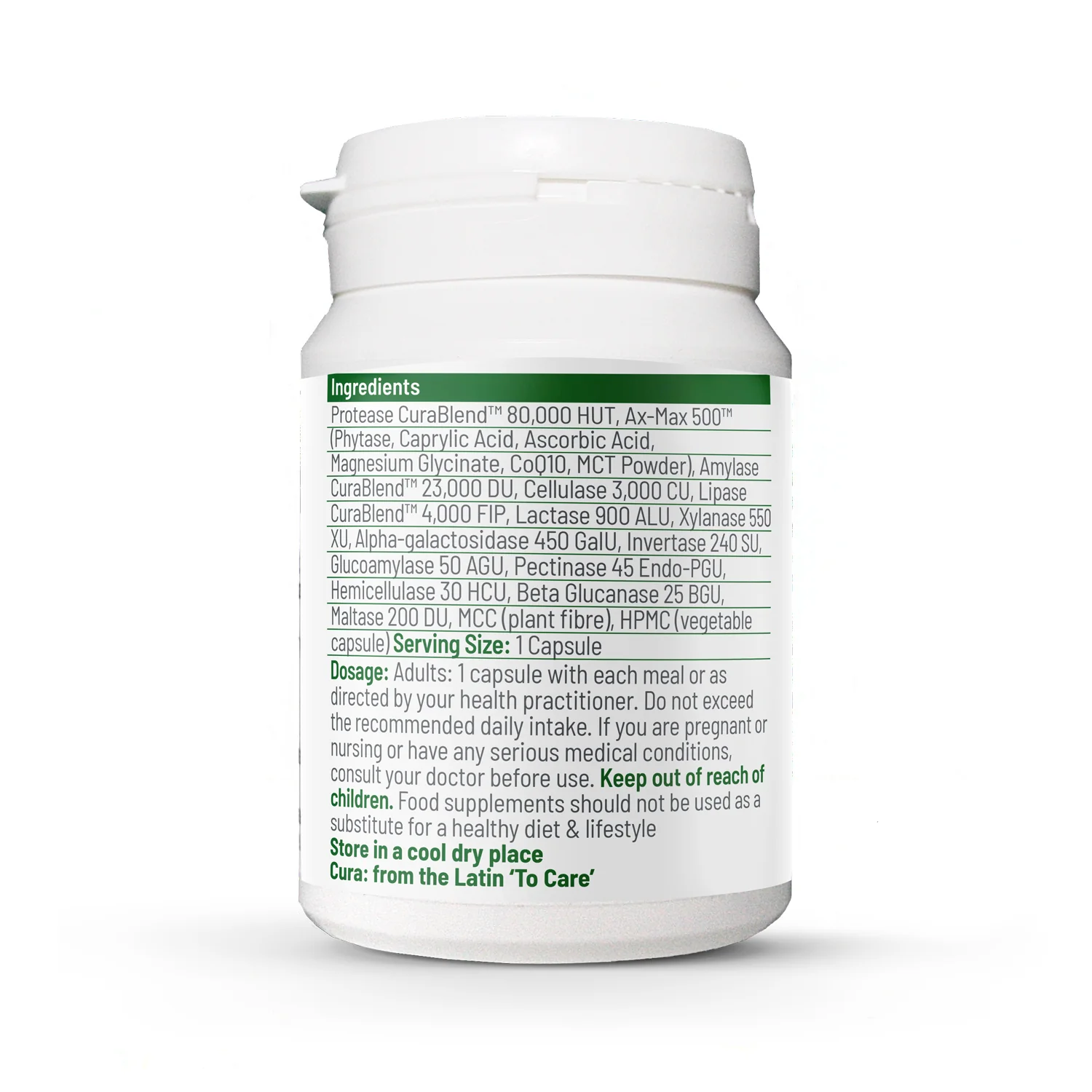 CuraZyme Ultra 45 Caps - Image 2