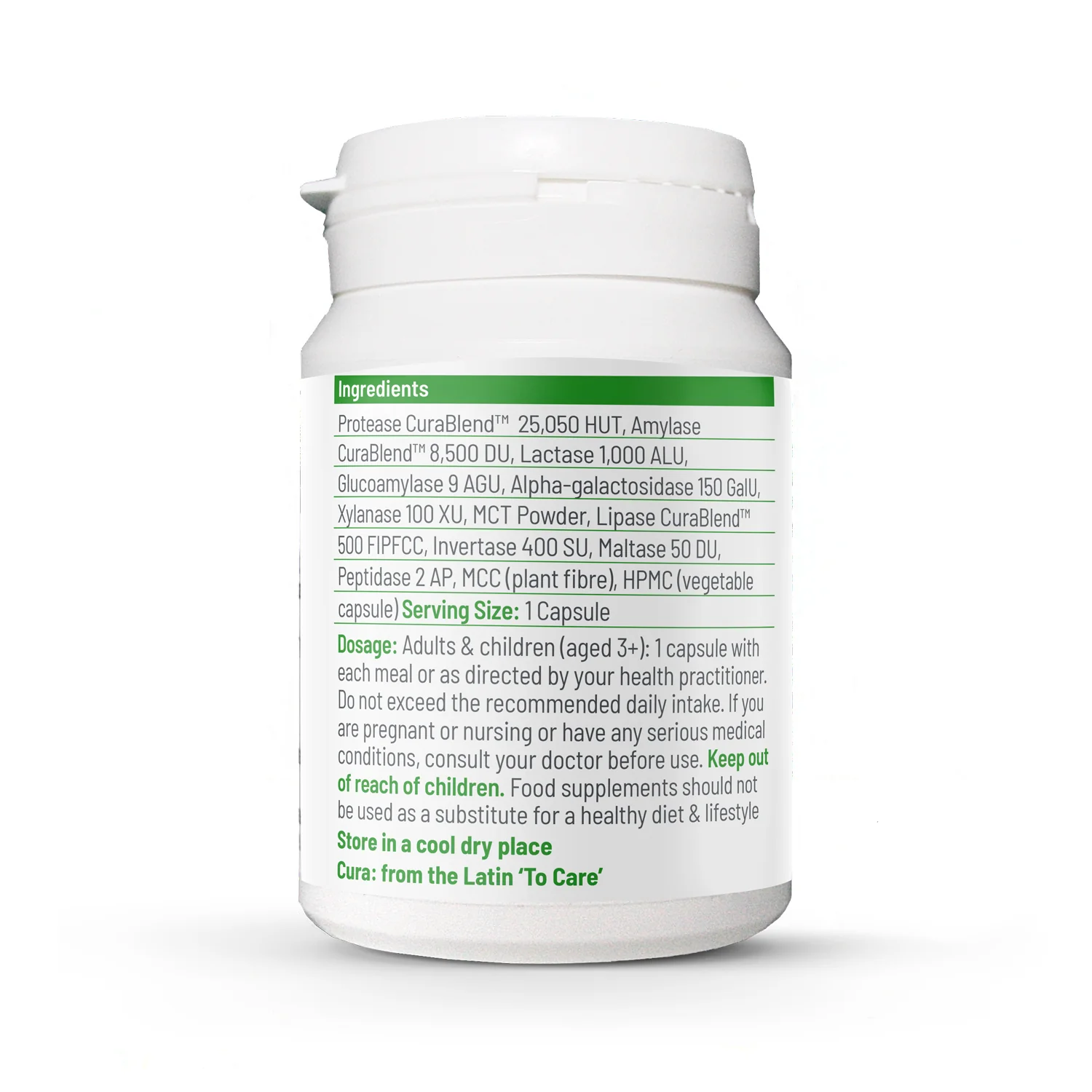 CuraZyme Vital 30 Caps - Image 2
