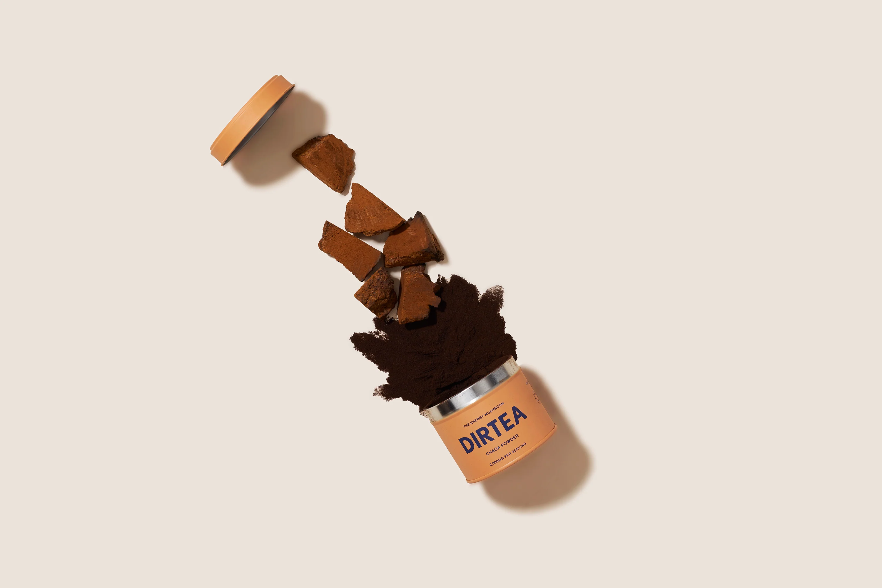 DIRTEA Chaga Mushroom Powder 60g (30 Servings) - Image 3