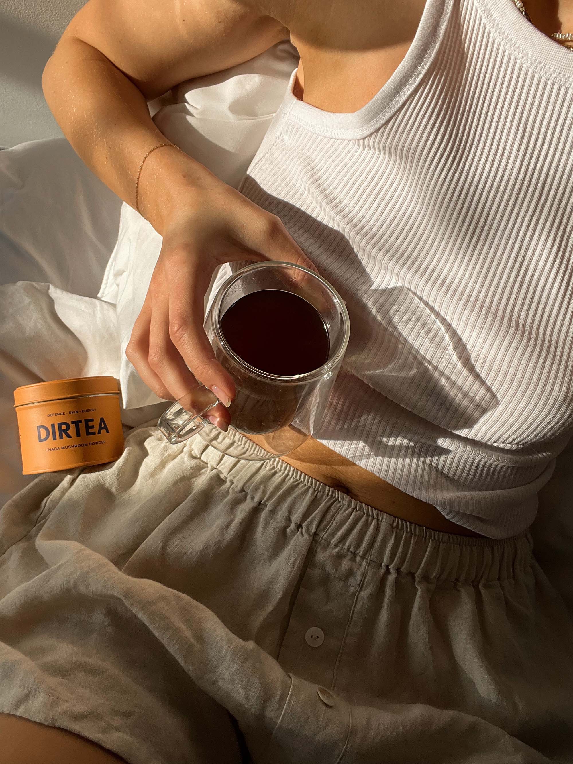 DIRTEA Chaga Mushroom Powder 60g (30 Servings) - Image 5
