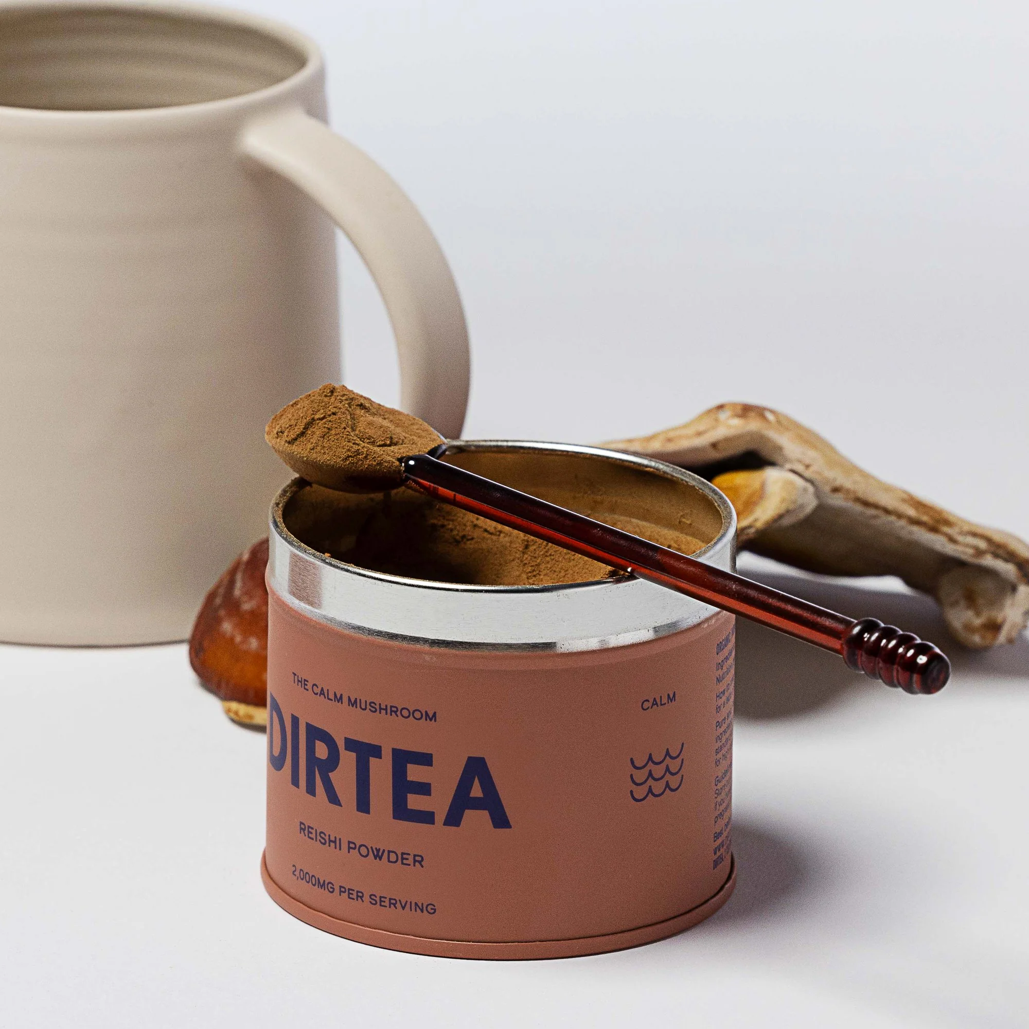 DIRTEA Reishi Mushroom Powder 60g (30 Servings) - Image 3