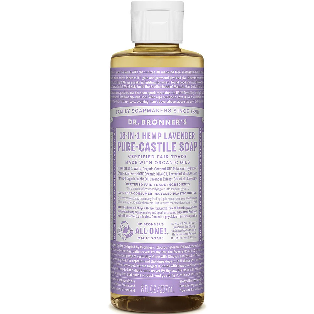 Dr Bronner's Lavender Liquid Soap 240ml