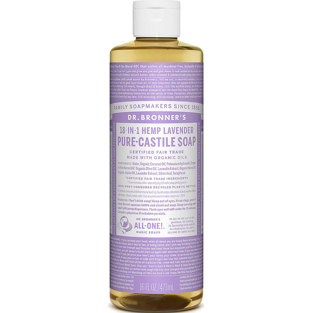 Dr Bronner's Lavender Liquid Soap 475ml