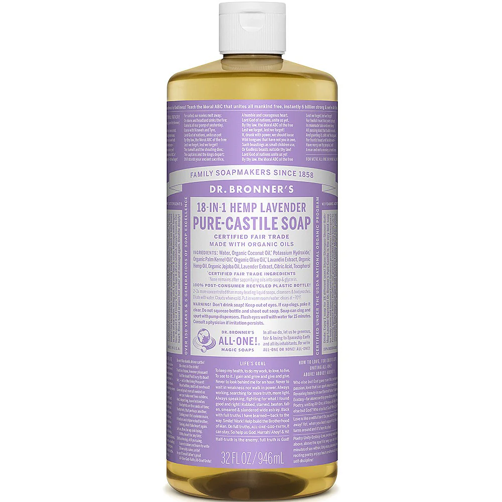 Dr Bronner's Lavender Liquid Soap 945ml