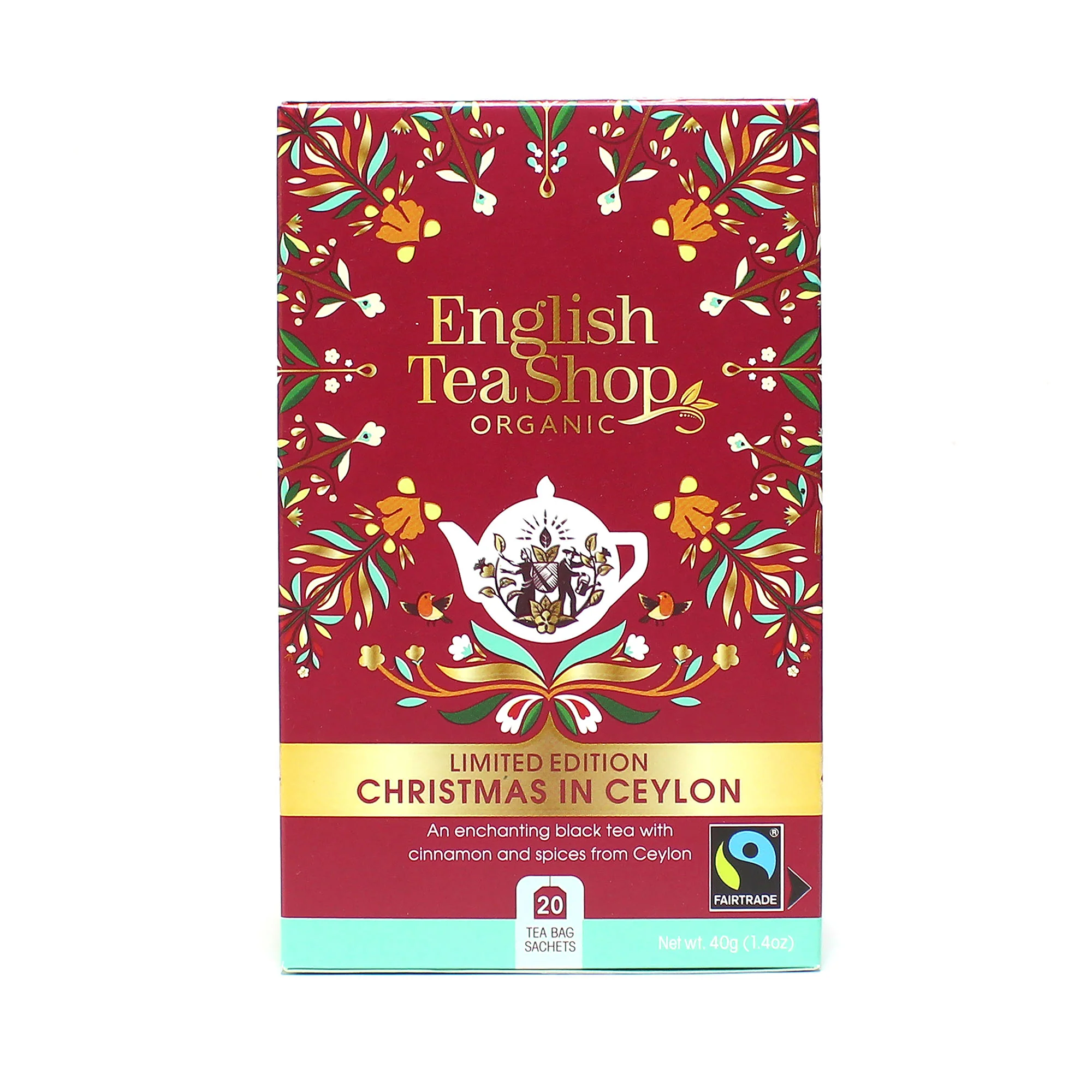 English Tea Shop Christmas in Ceylon 20 bags