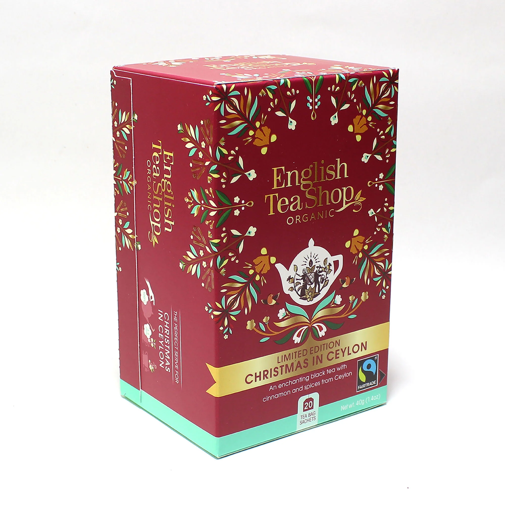 English Tea Shop Christmas in Ceylon 20 bags - Image 2